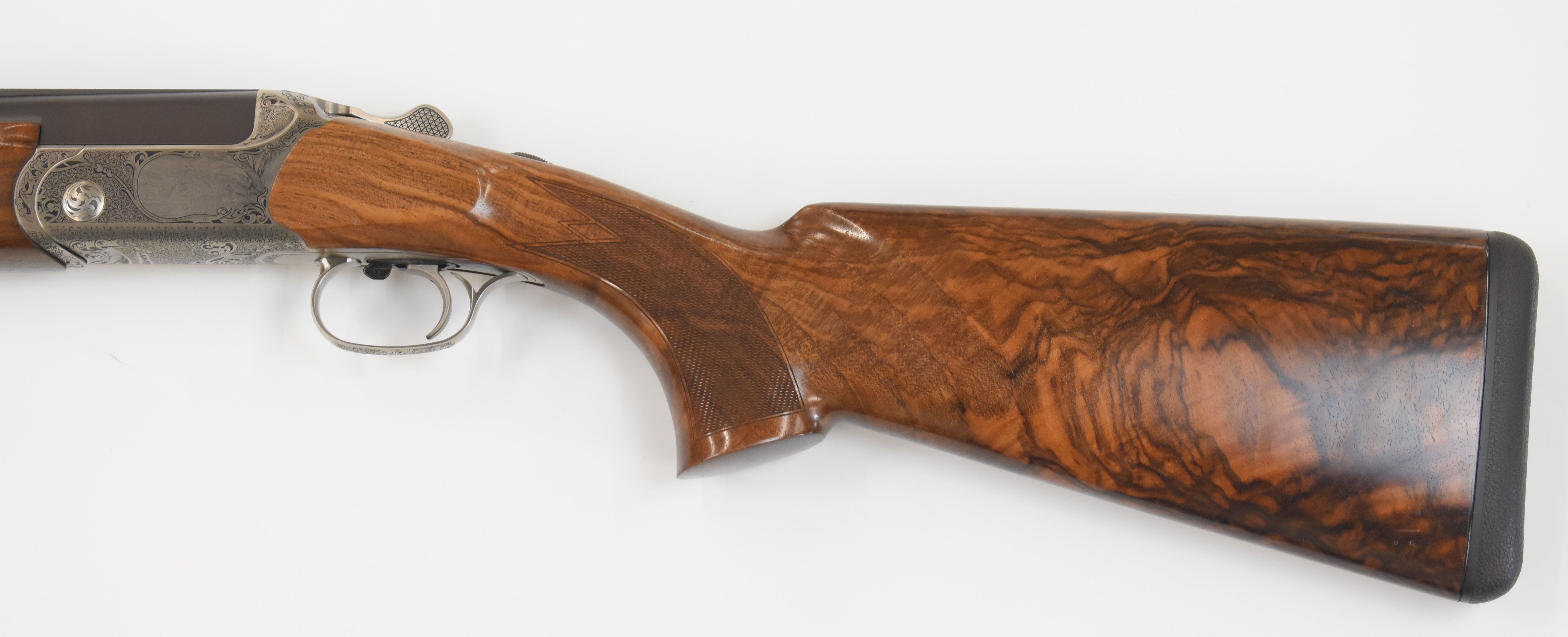 Blaser F16 Grand Luxe 12 bore over under ejector shotgun with Bonsi Brothers engraved locks, - Image 9 of 14