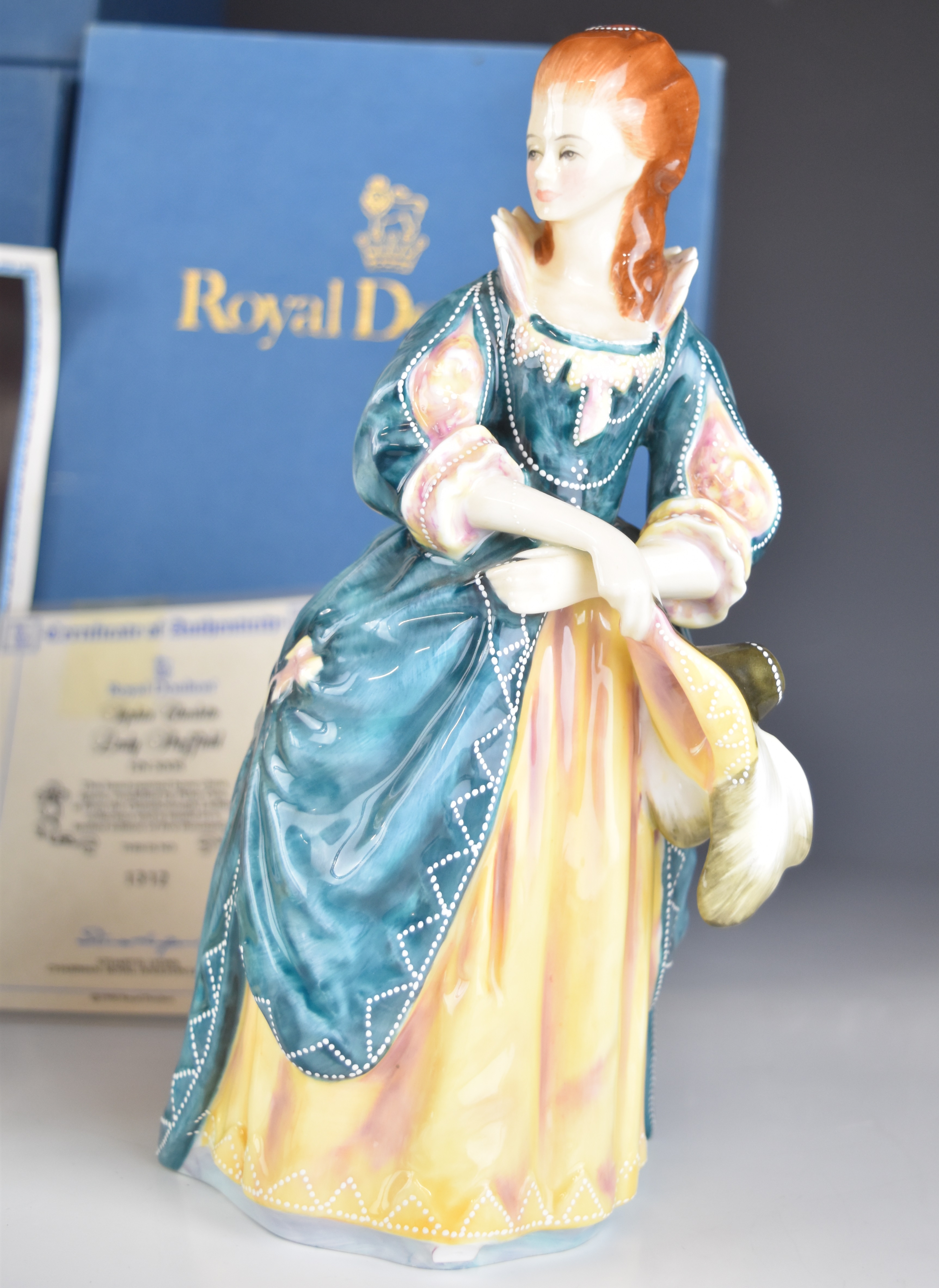 Four Royal Doulton limited edition figures from the Gainsborough Ladies series comprising Sophia - Image 9 of 14