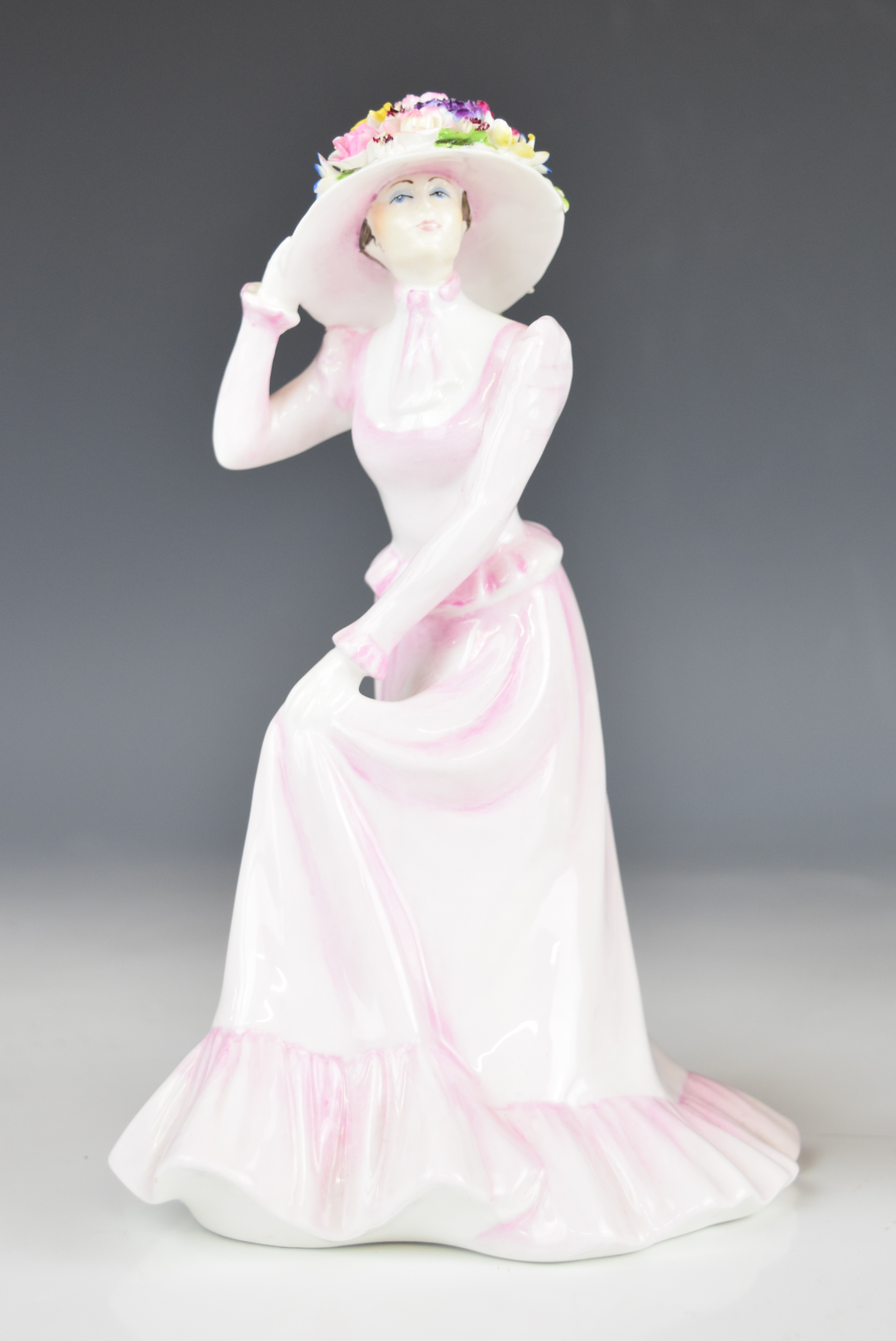 Three Coalport limited edition figurines comprising Foxy Lady, Fun Night Out and The Ascot Lady, - Image 5 of 12