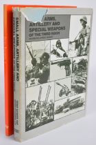 Two militaria reference books German Ersatz Bayonets 1914-1918 by Anthony Carter and Small Arms,