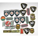 Russian / East German cloth badges, rank insignia etc