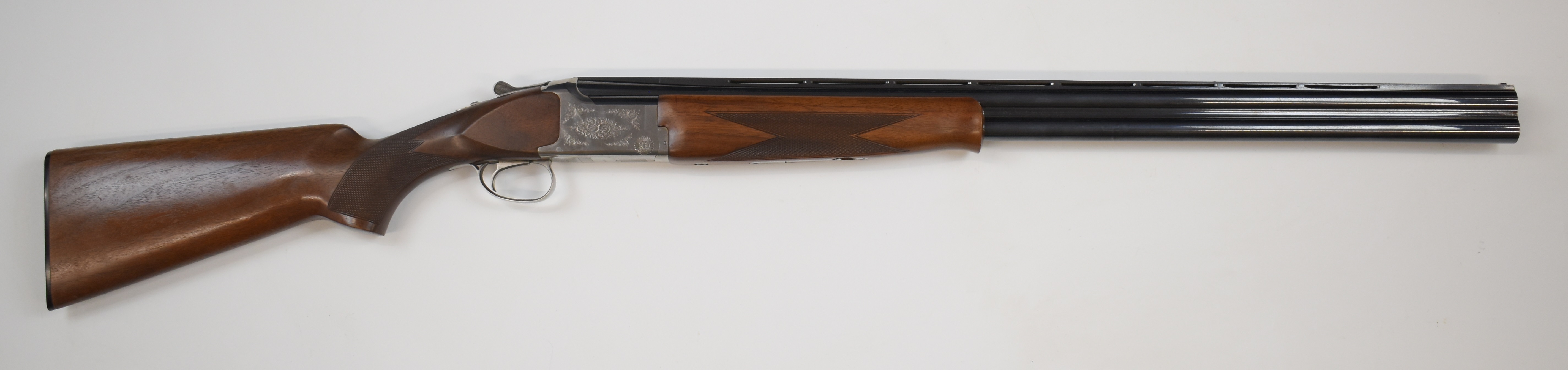 Miroku 7000 SP-I 12 bore over and under ejector shotgun with engraved locks, trigger guard, thumb - Image 2 of 10