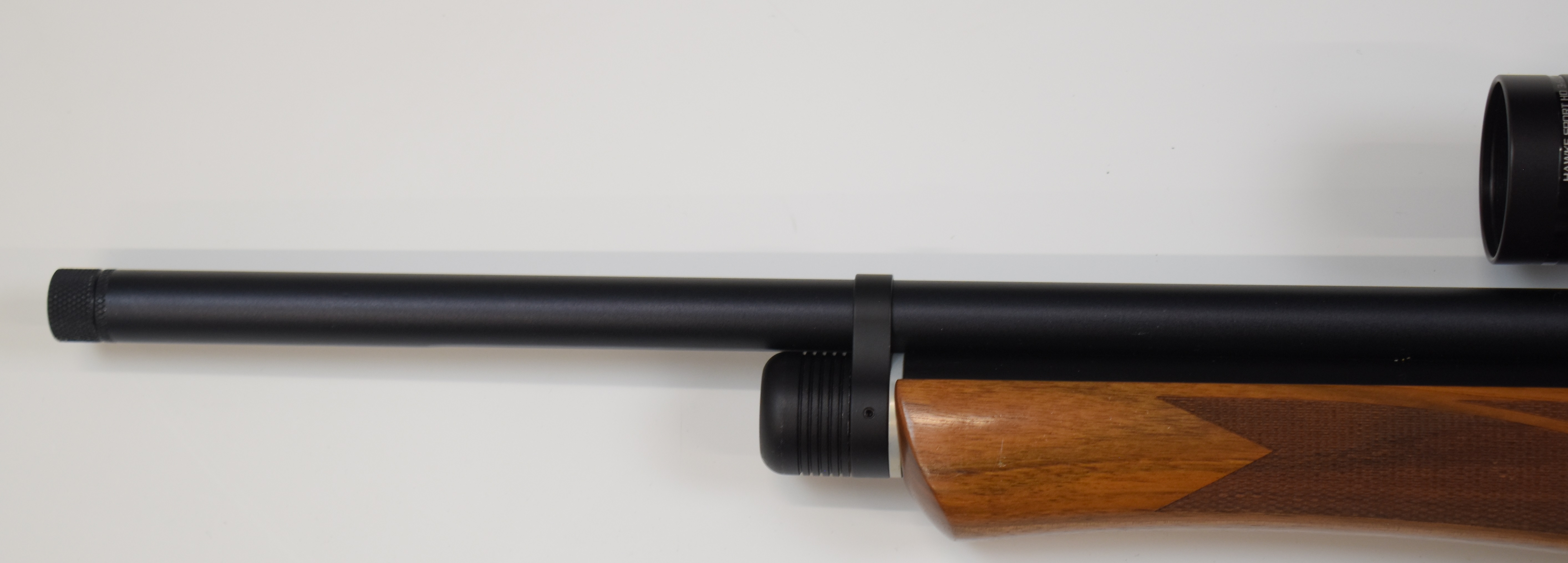 Daystate Huntsman Classic .177 PCP air rifle with monogrammed and chequered semi-pistol grip, - Image 9 of 9
