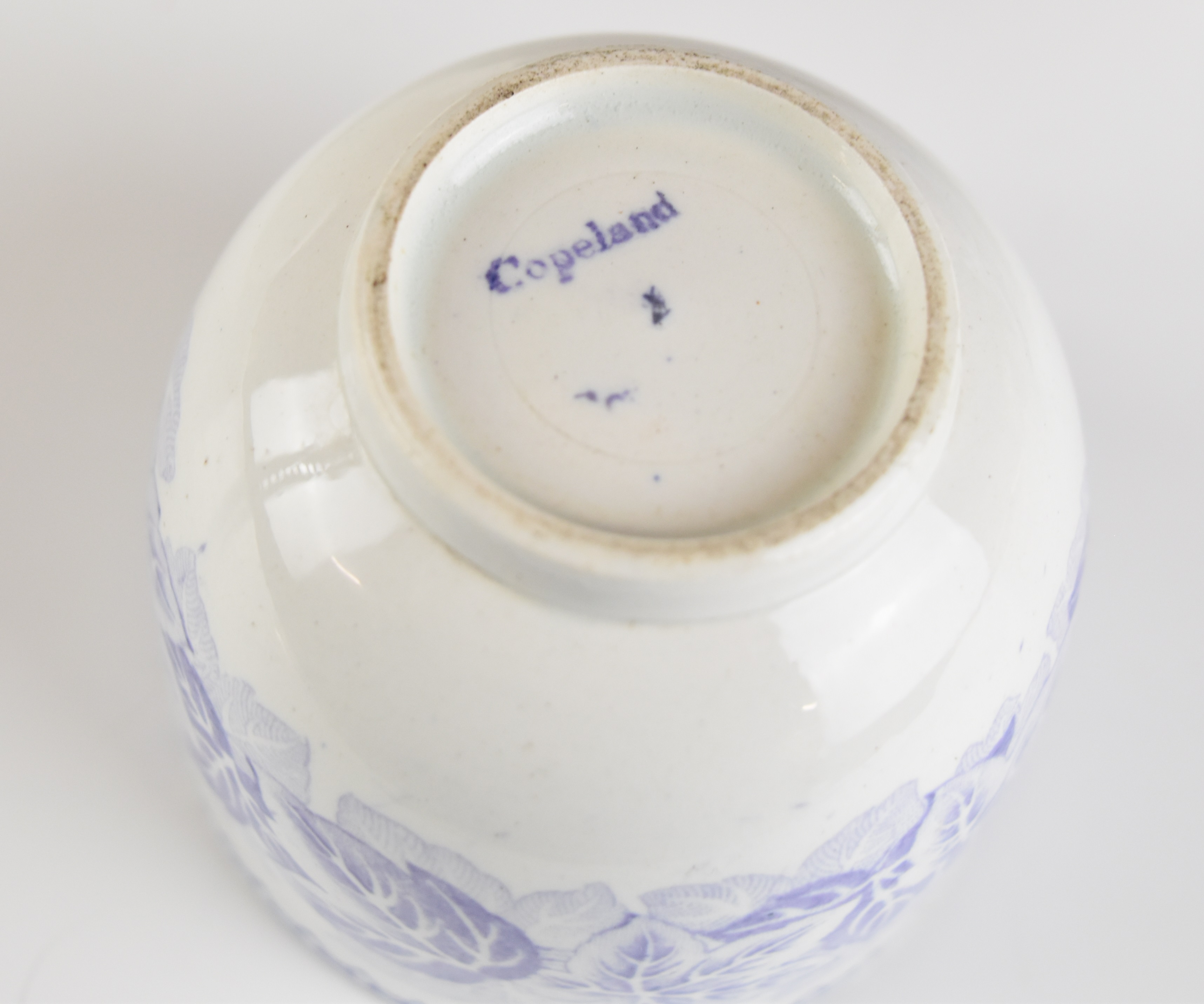 Copeland 19thC children's or toy / doll's house porcelain tea ware in two patterns, a sauce tureen - Image 8 of 12