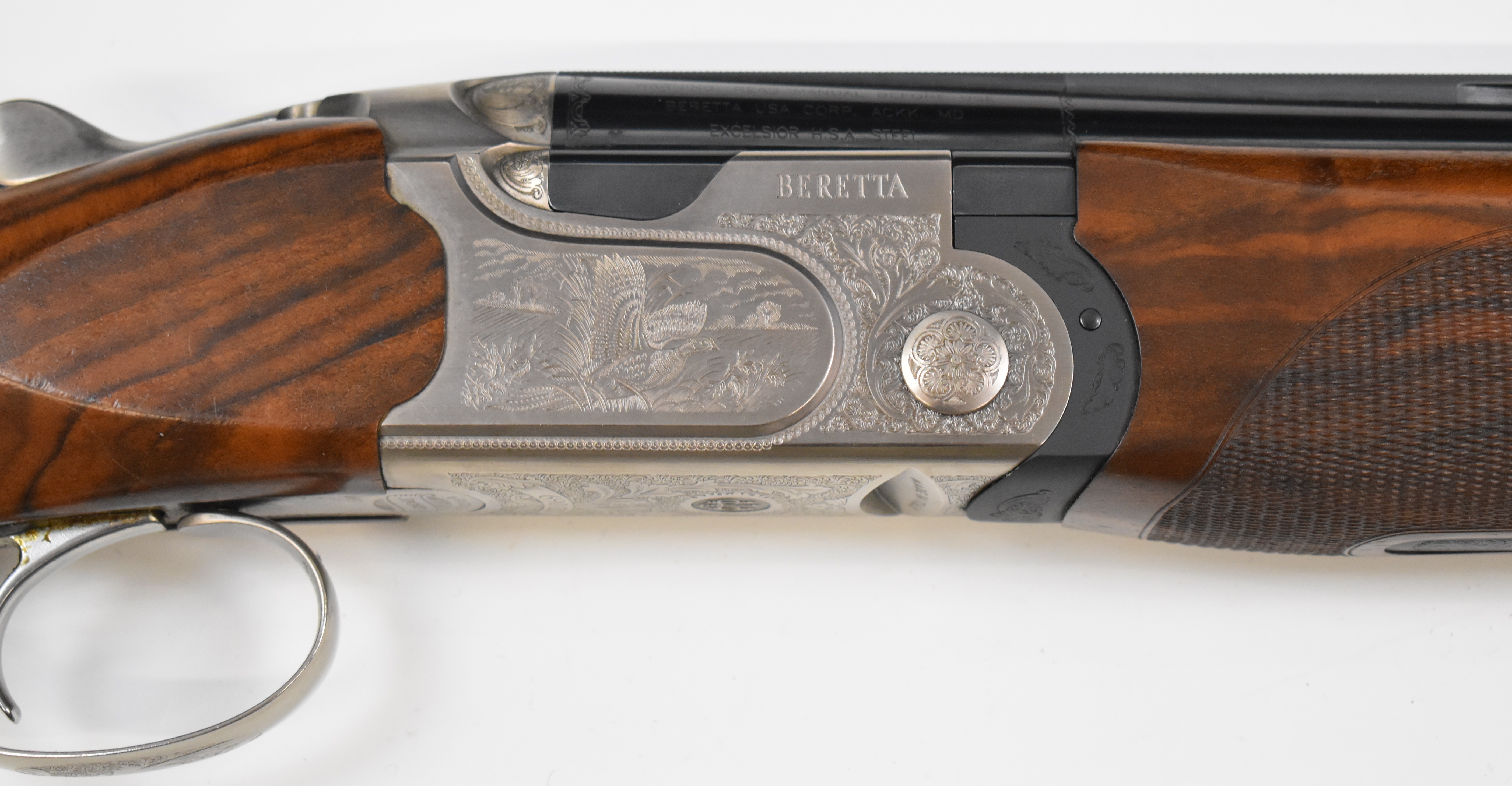 Beretta 690 III Sporting 12 bore over and under ejector shotgun with named and engraved scenes of - Image 6 of 15