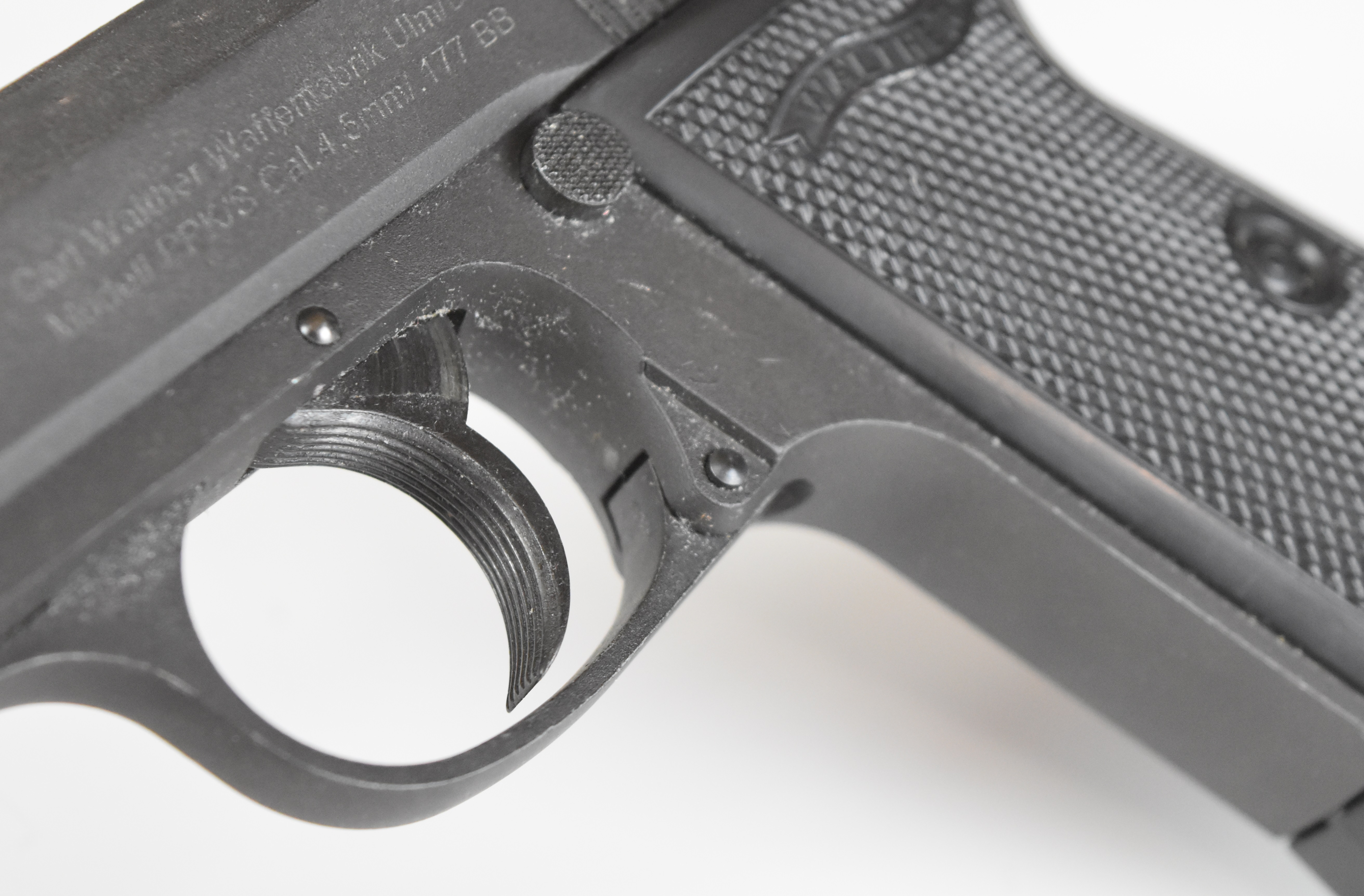 Umarex Walther PPK/S .177 CO2  air pistol with textured composite grips and fixed sights, serial - Image 6 of 13