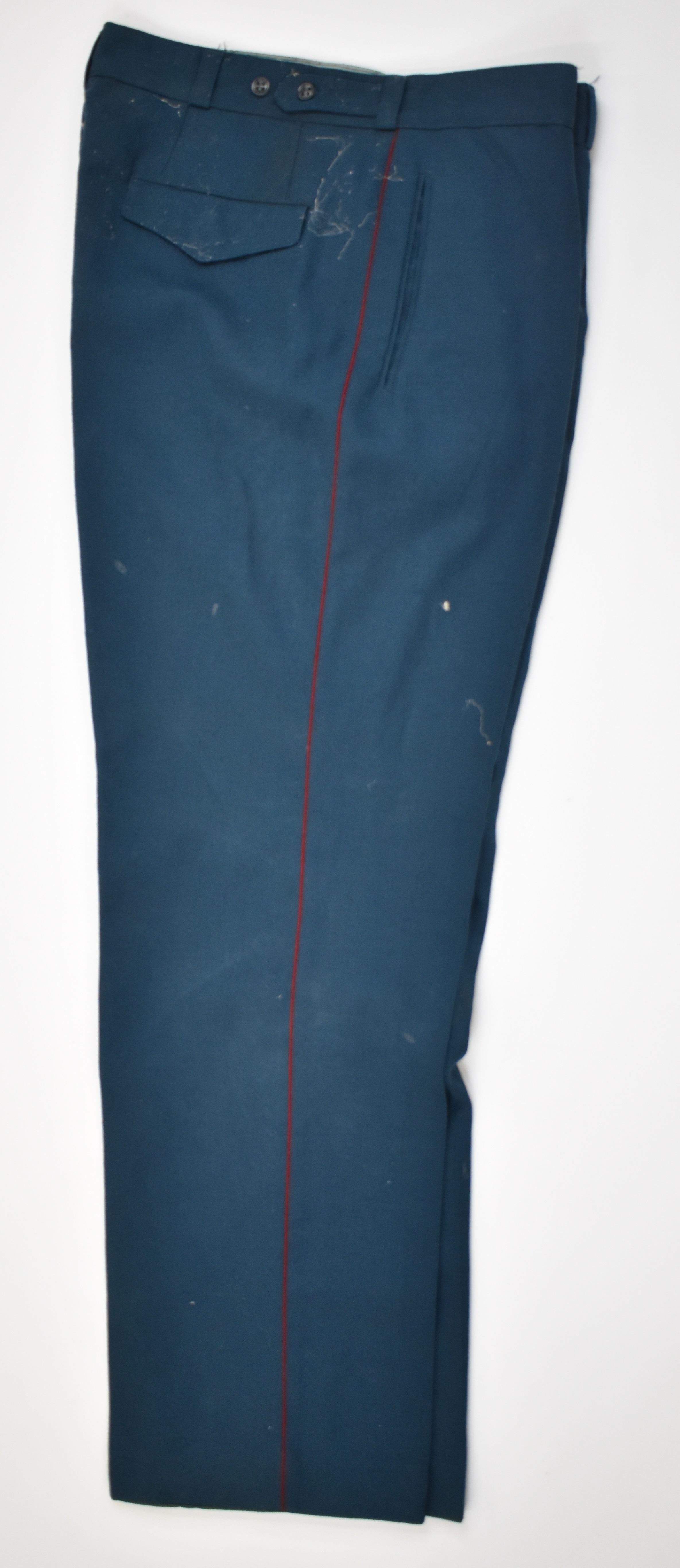Russian Air Force Cold War uniform comprising tunic and trousers with insignia - the vendor - Image 3 of 7