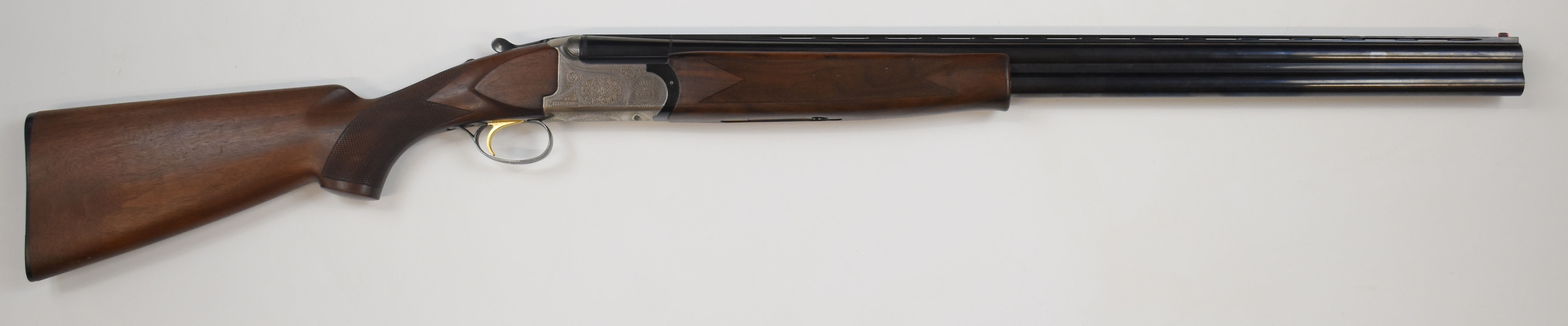 Parker-Hale 12 bore over and under ejector shotgun with named and engraved lock, engraved trigger - Image 2 of 10