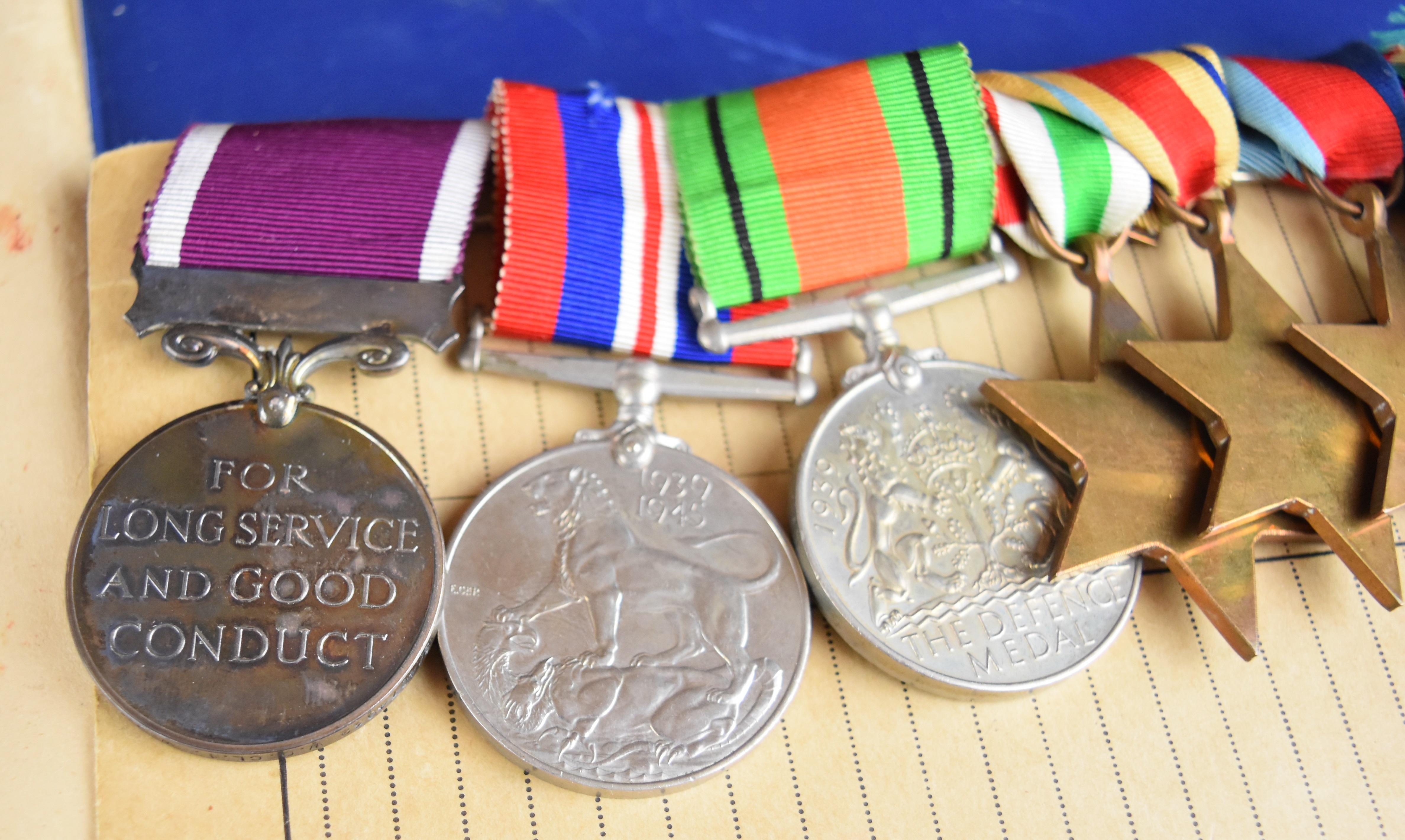 British Army medal group of seven and associated ephemera comprising Indian General Service Medal - Image 4 of 19