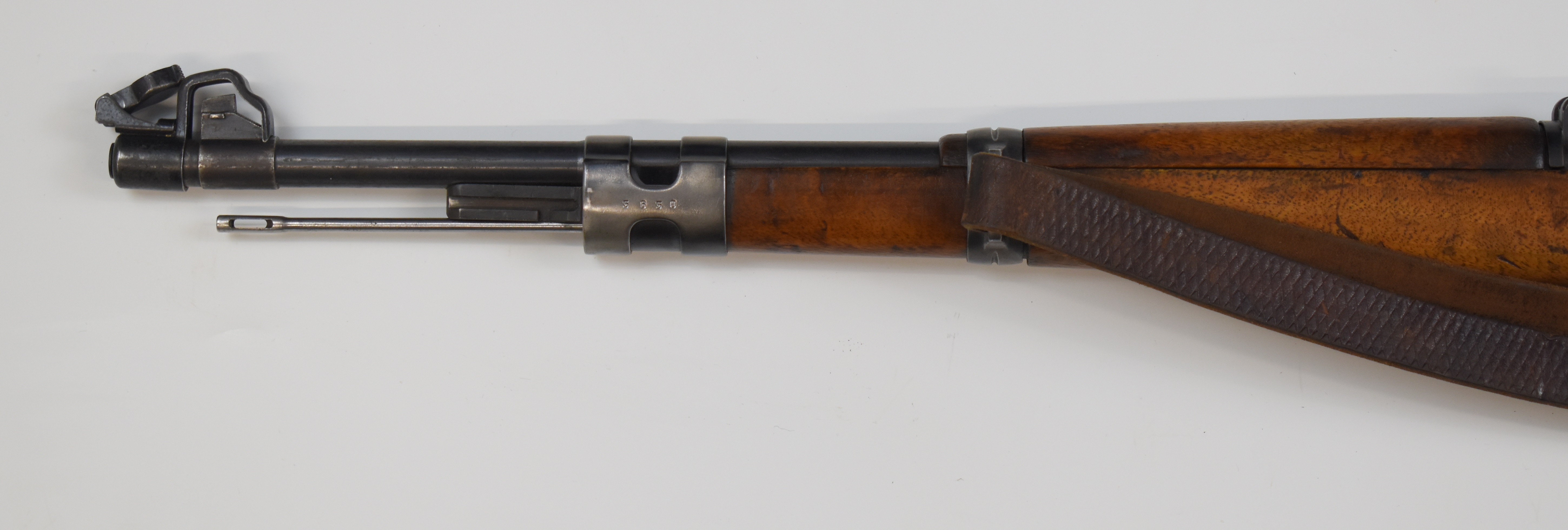 German Mauser Model K98 7.92 bolt-action rifle with receiver stamped '27 1940', adjustable sights, - Image 9 of 9