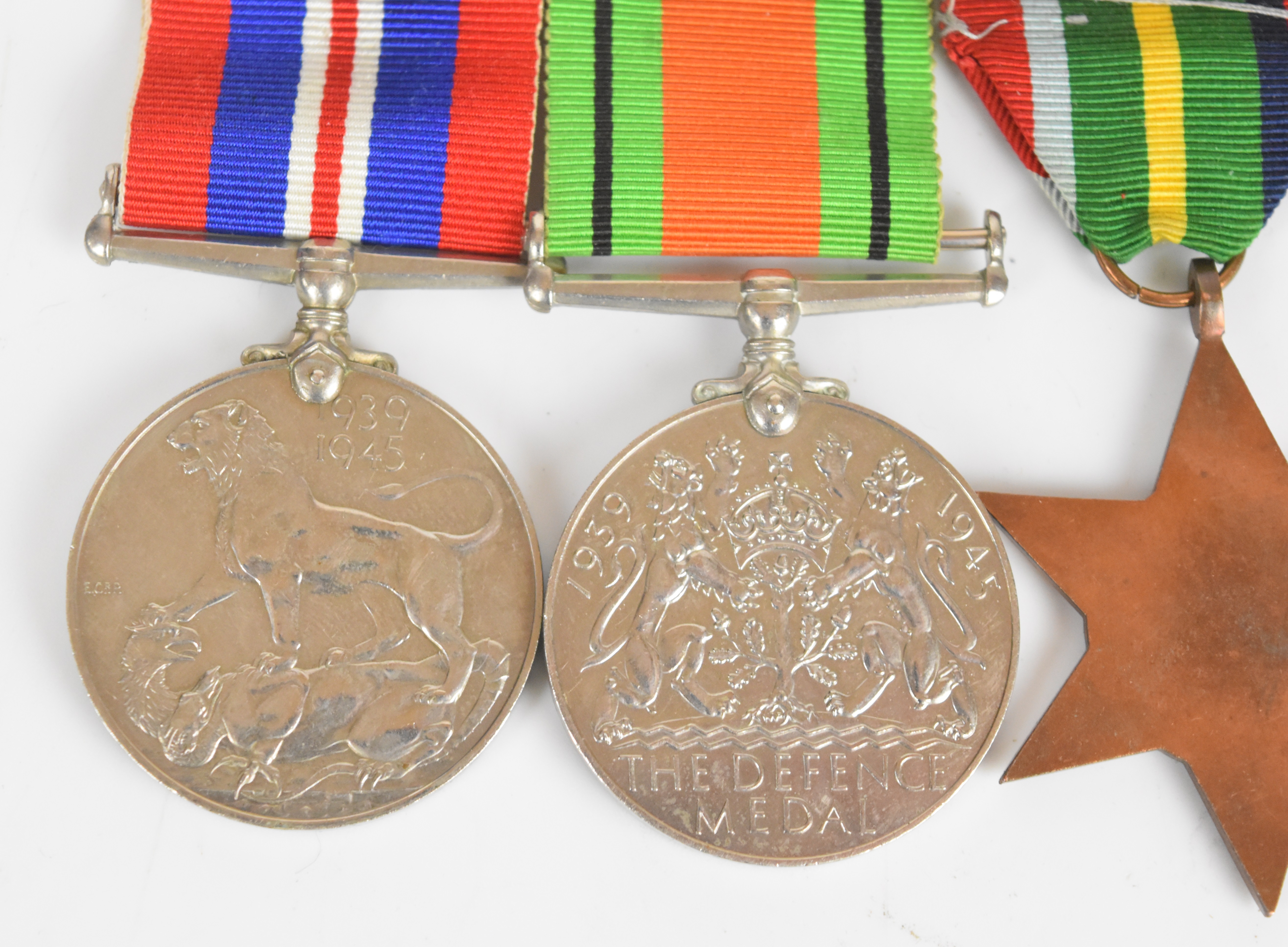 Royal Air Force WW2 medals comprising 1939/1945 Star, Pacific Star with clasp for Burma, Defence - Image 6 of 16