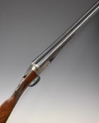 Charles Rosson & Son 12 bore side by side ejector shotgun with named and engraved locks, engraved