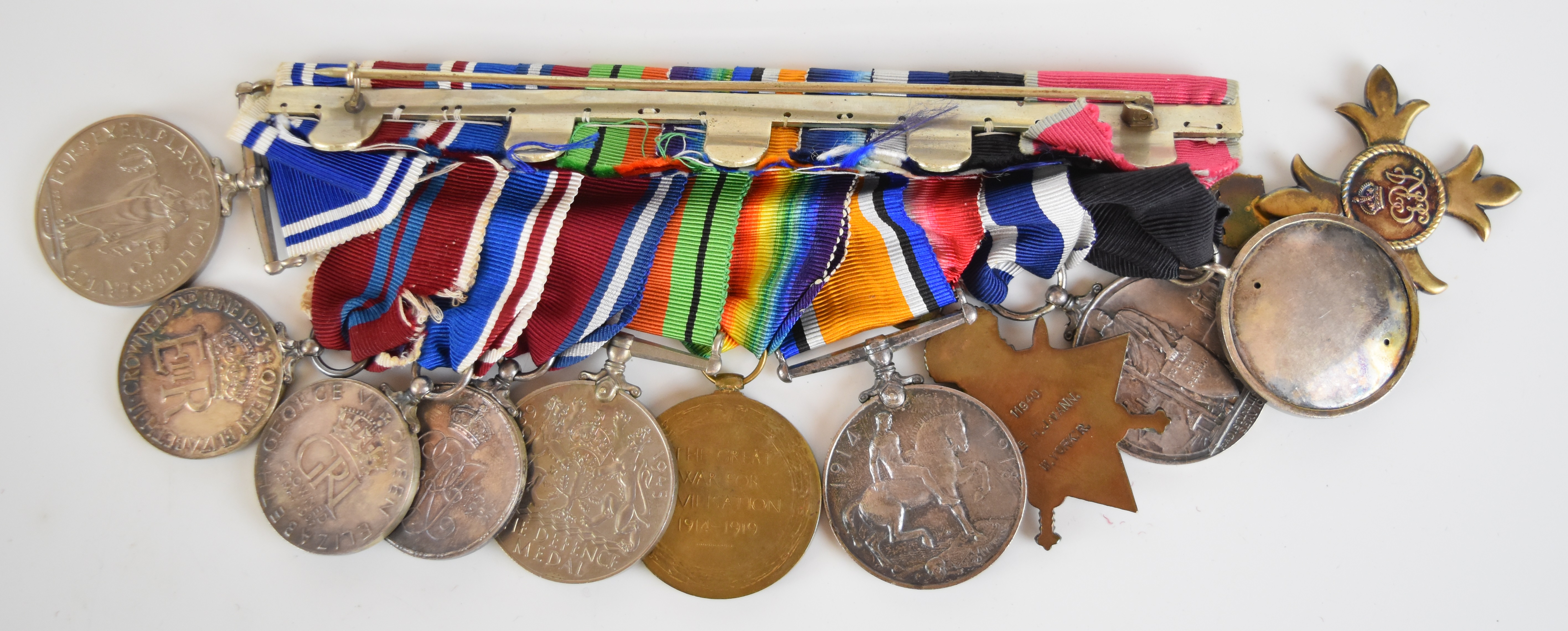 An outstanding group of eleven medals for Henry James Vann who served with the 53rd (Young - Image 4 of 6