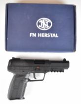 Cybergun FN Five-Seven 6mm CO2 air pistol with monogrammed and textured grips, multi-shot magazine