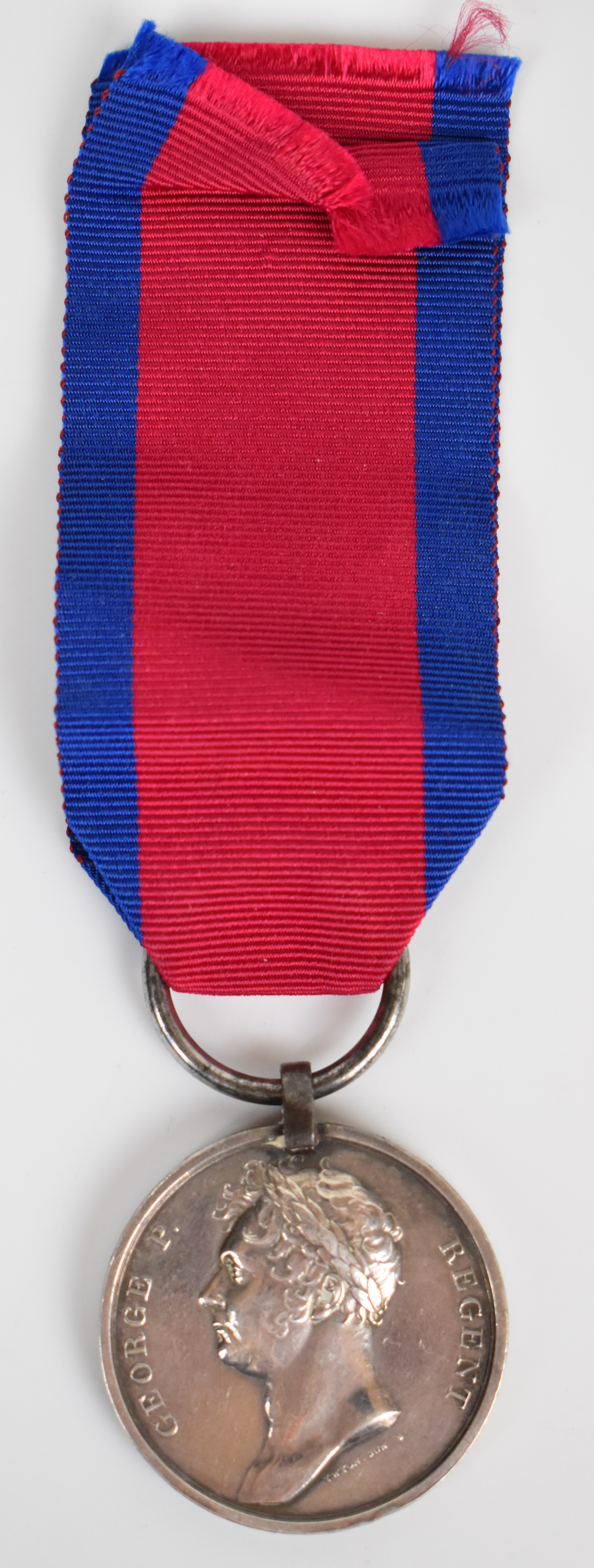 Waterloo Medal named to John Lyford, 3rd Battalion 14th Regiment of Foot - Image 4 of 4