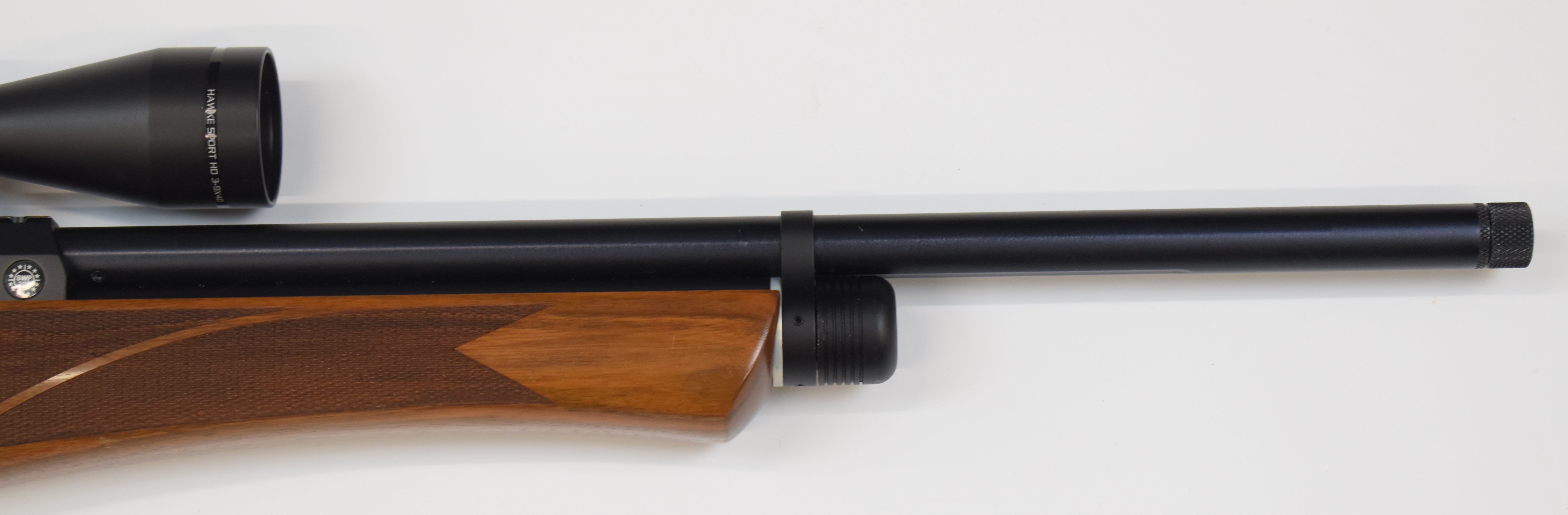Daystate Huntsman Classic .177 PCP air rifle with monogrammed and chequered semi-pistol grip, - Image 5 of 9