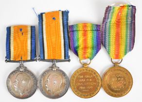 British Army four WW1 medals comprising War Medal named to 190351 Cpl G Warren, Royal Engineers,