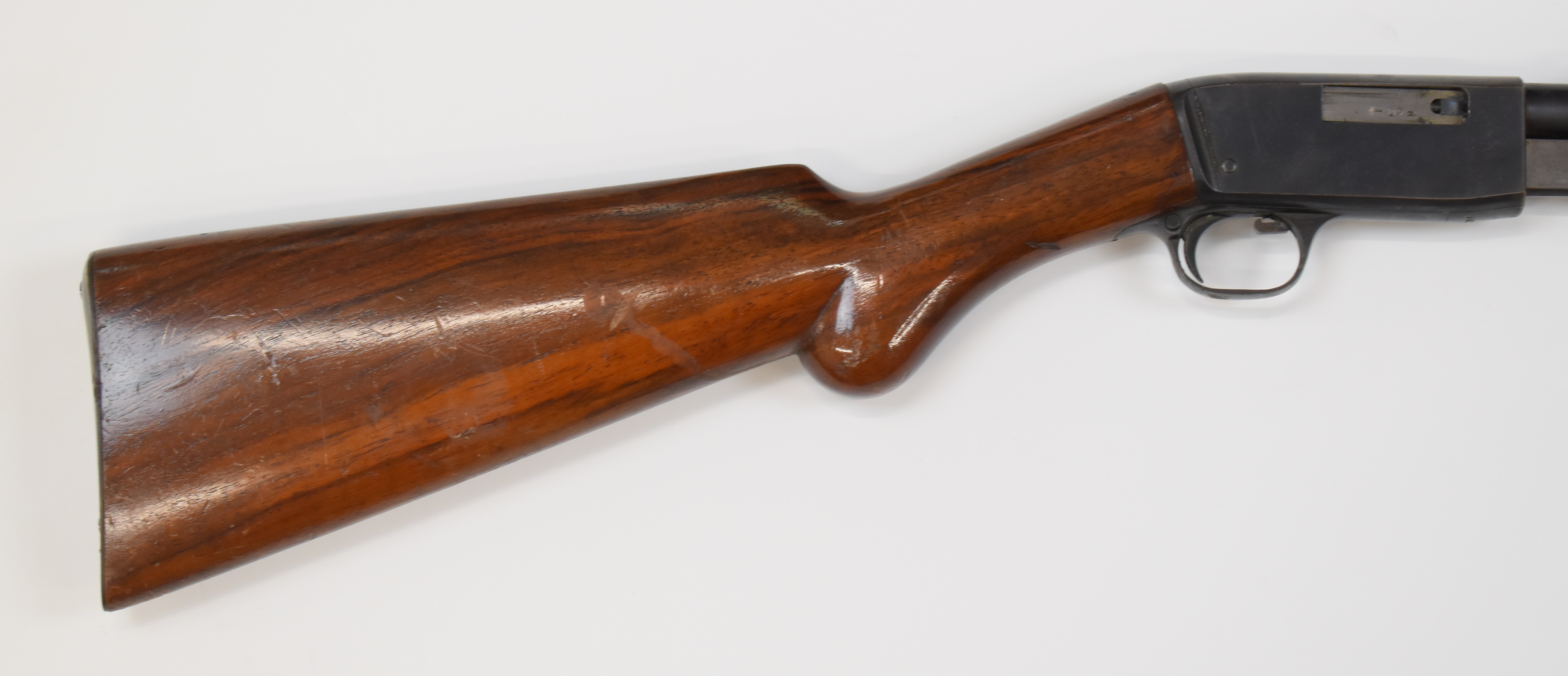 Browning .22 pump-action rifle with semi-pistol grip, adjustable sights and 21.5 inch barrel, - Image 3 of 9