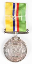 Anglo-Boere Oorlog Medal named to Artillerist J A Ward