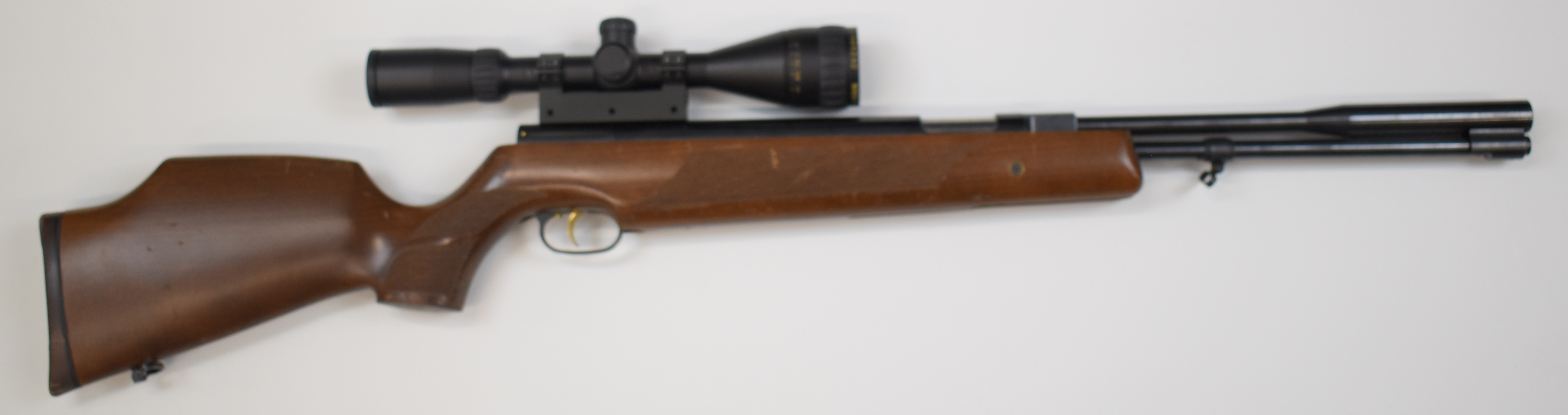 Weihrauch HW97K .177 underlever air rifle with chequered semi-pistol grip, raised cheek piece, sling - Image 2 of 10
