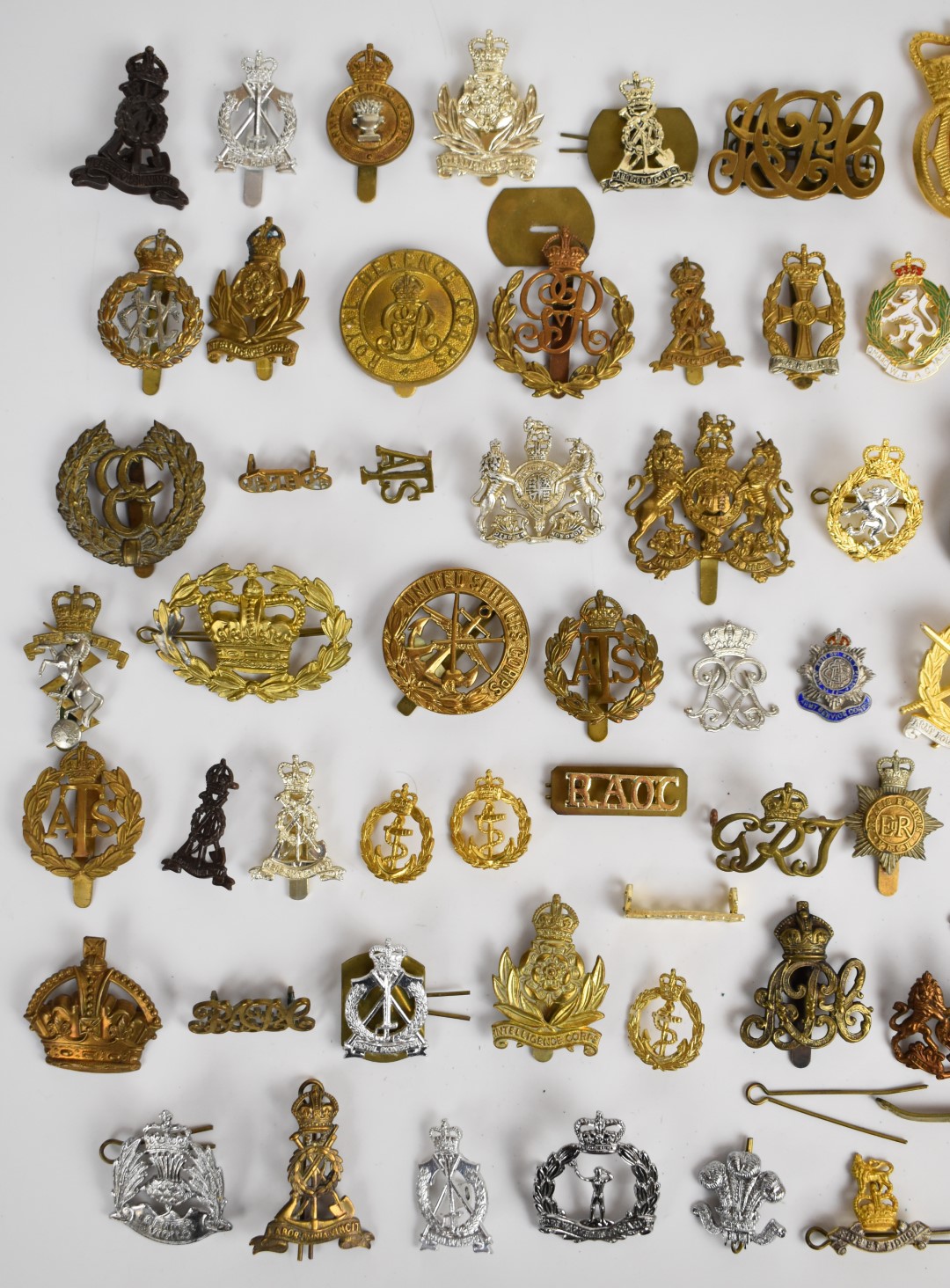 Collection of approximately 80 British Corps and other cap badges including Army Pay Corps, - Image 2 of 3