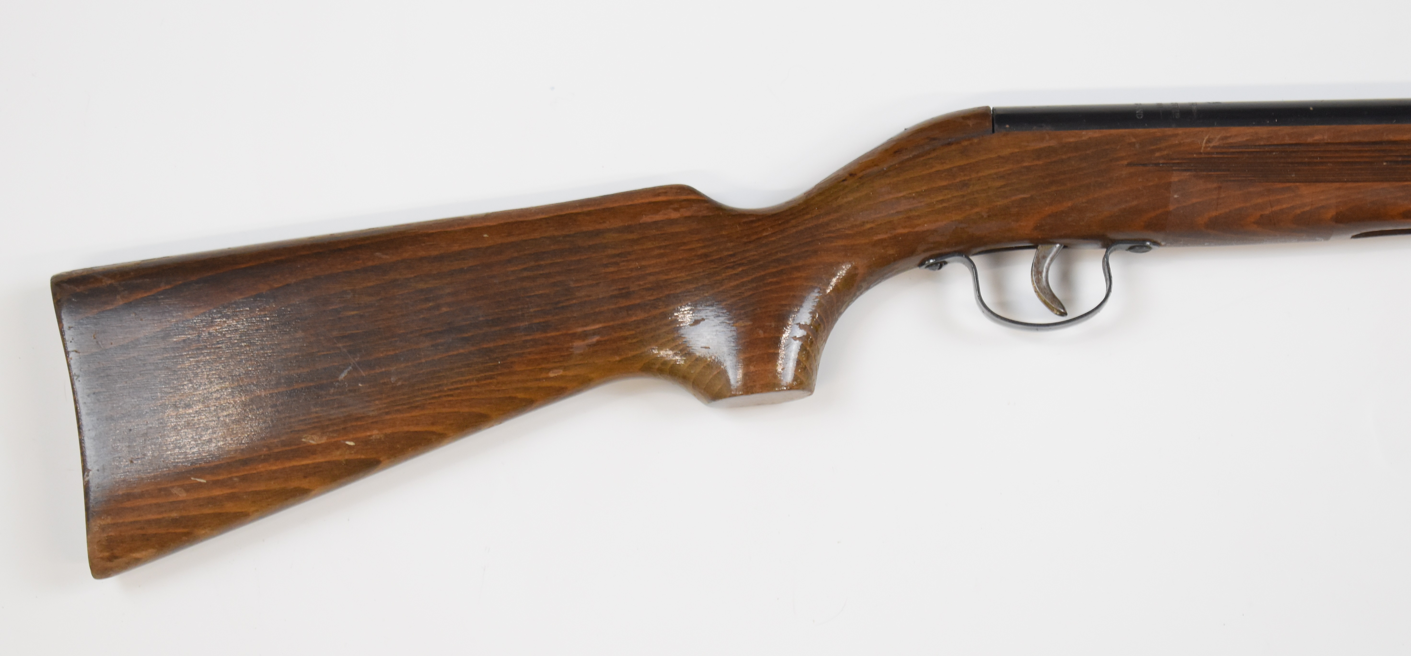 Webley Ranger .177 air rifle with semi-pistol grip and adjustable sights, NVSN, in original box. - Image 4 of 8