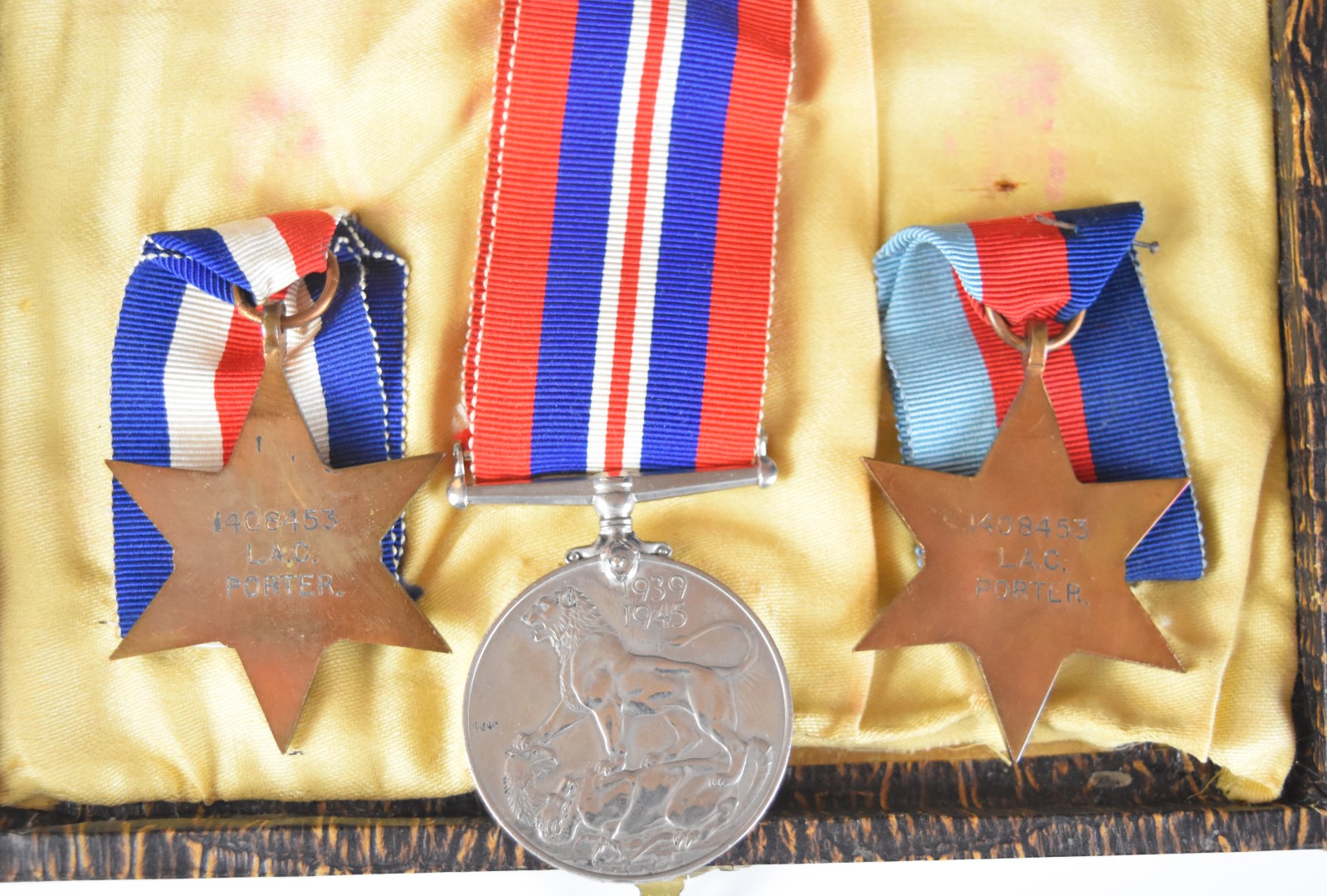 Royal Air Force WW2 group of six medals comprising 19139/1945 Star, France & Germany Star, Africa - Image 4 of 6