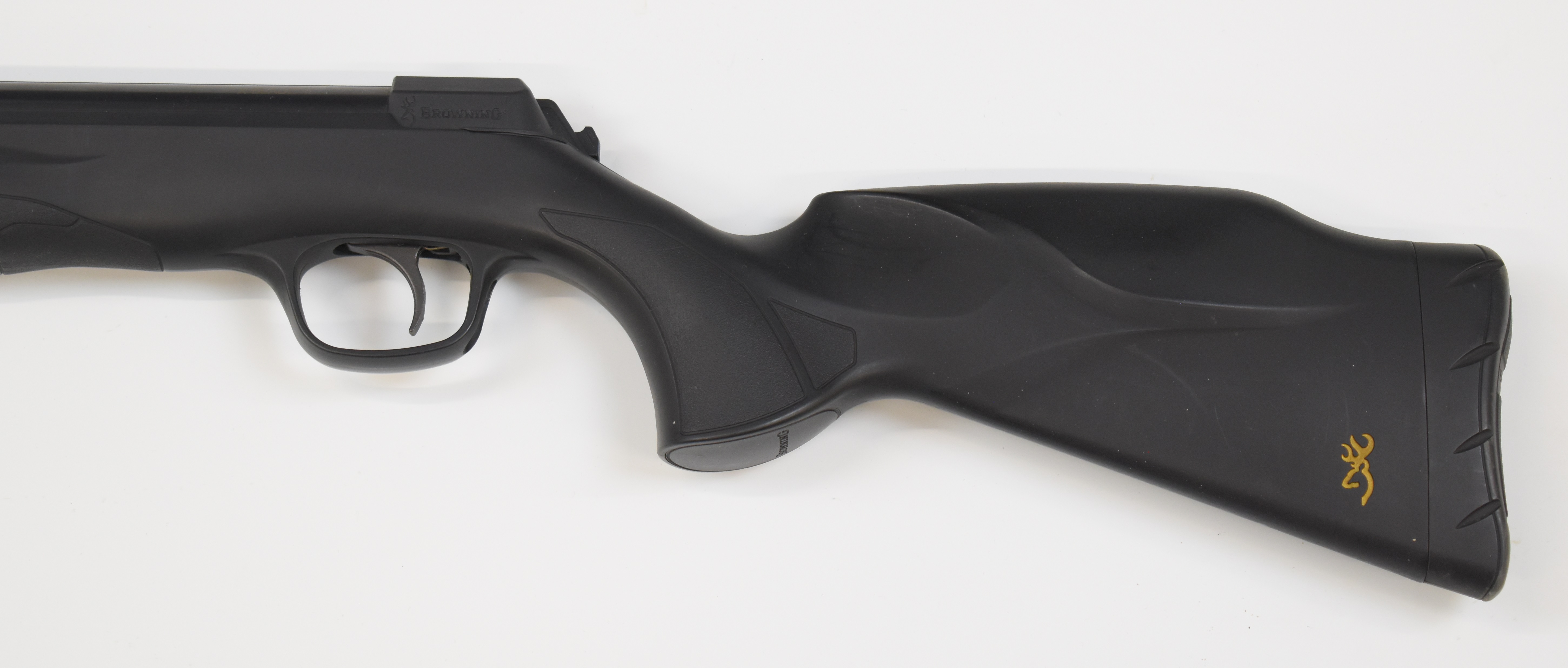 Browning X-Blade II .22 air rifle with composite stock, textured semi-pistol grip and forend and - Image 7 of 10