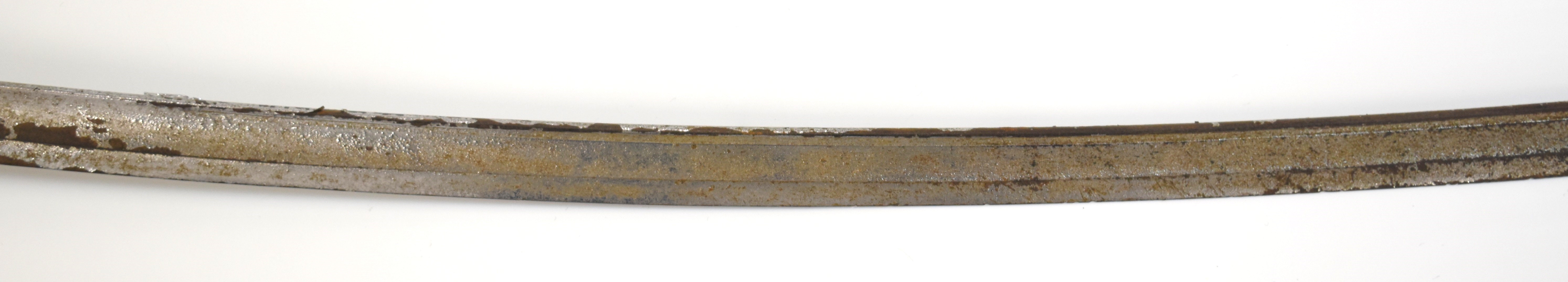 American Civil War sword with wooden grip, two bar hilt, US 1864 AGM to ricasso and Crosby - Image 21 of 26