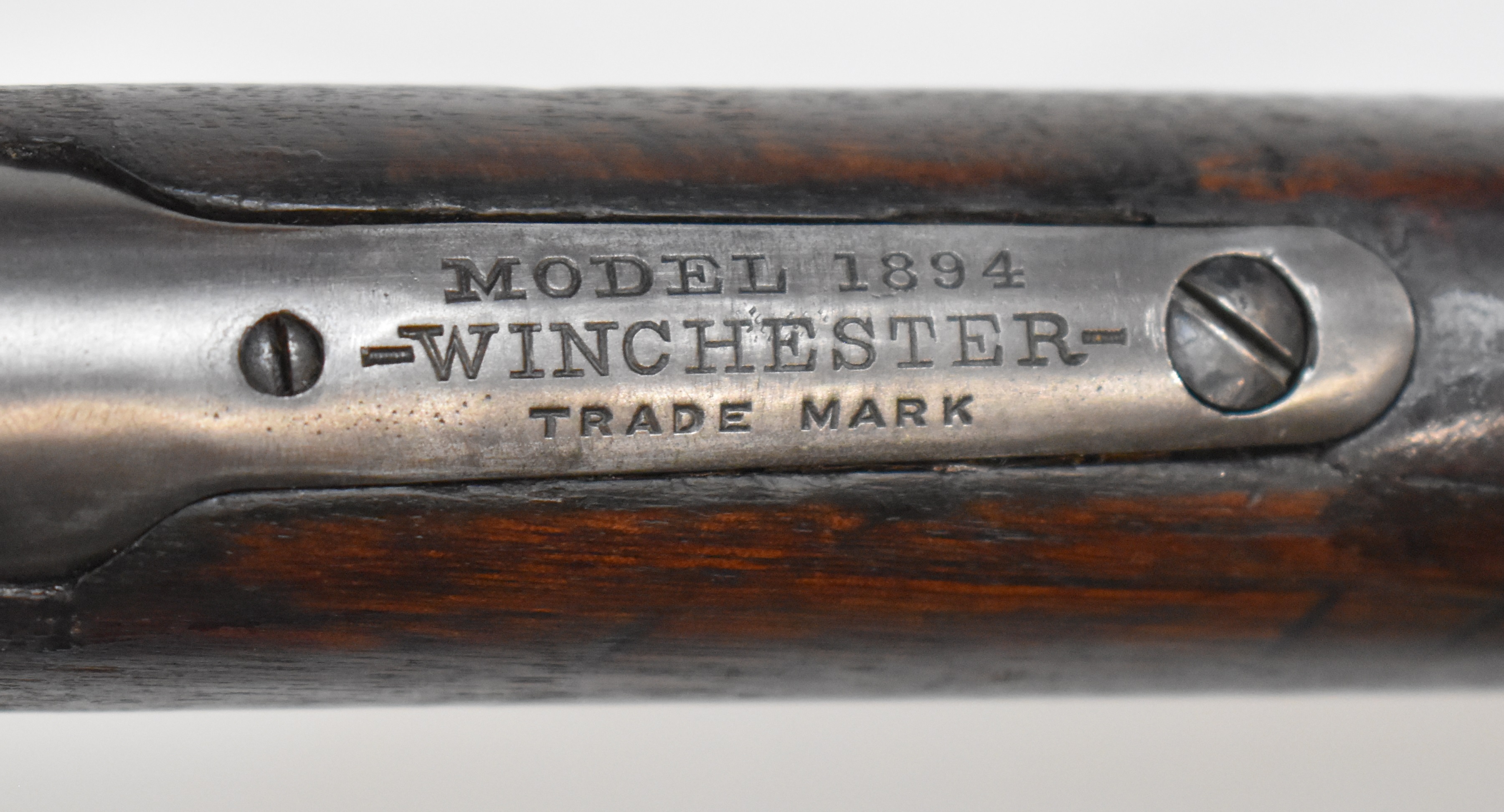 Winchester Model 1894 .32-40 underlever repeating rifle with adjustable sights, steel butt plate and - Image 20 of 20