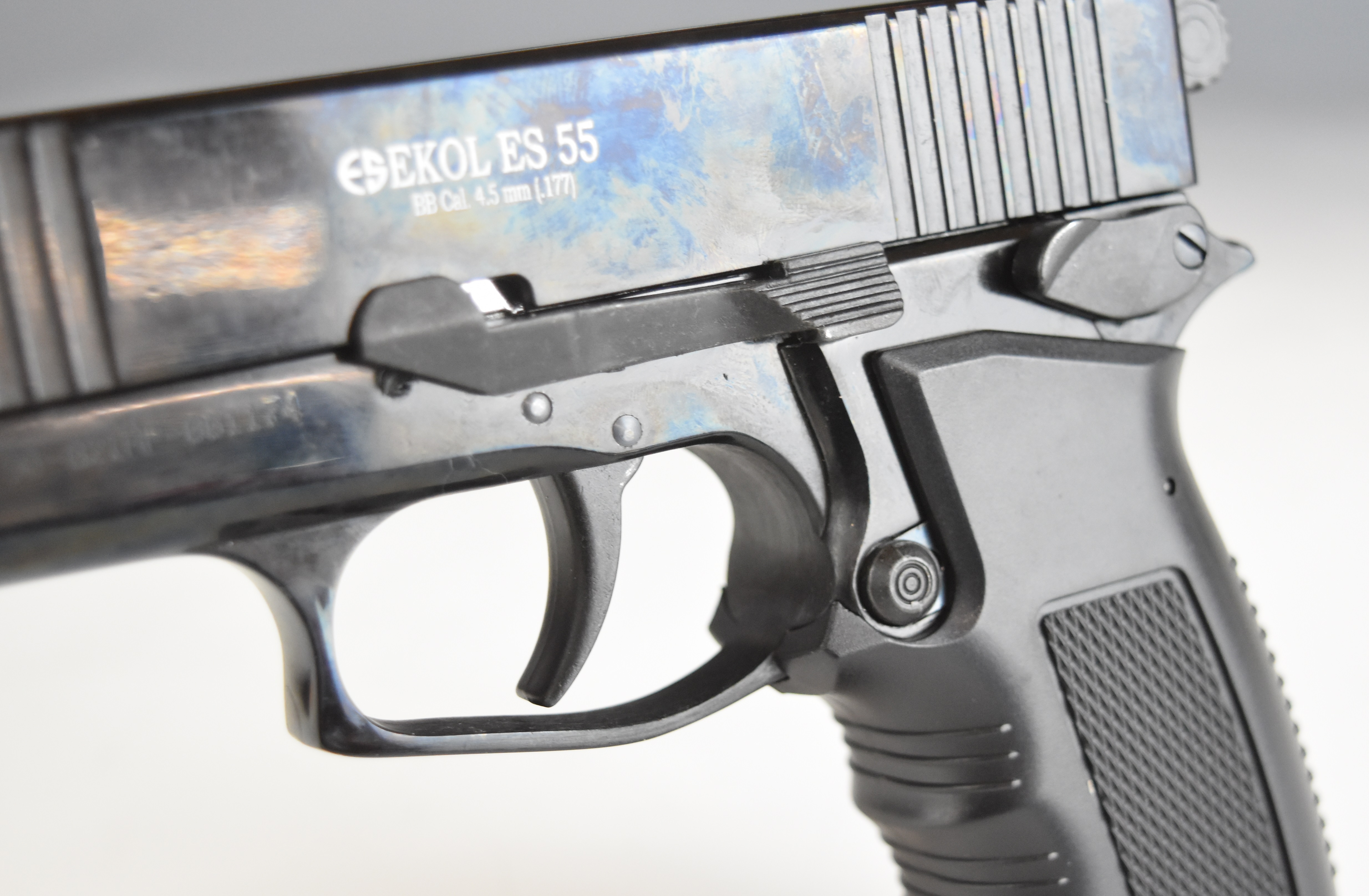 Ekol ES 55 .177 CO2 air pistol with chequered composite grips and fixed sights, serial number 90- - Image 7 of 15