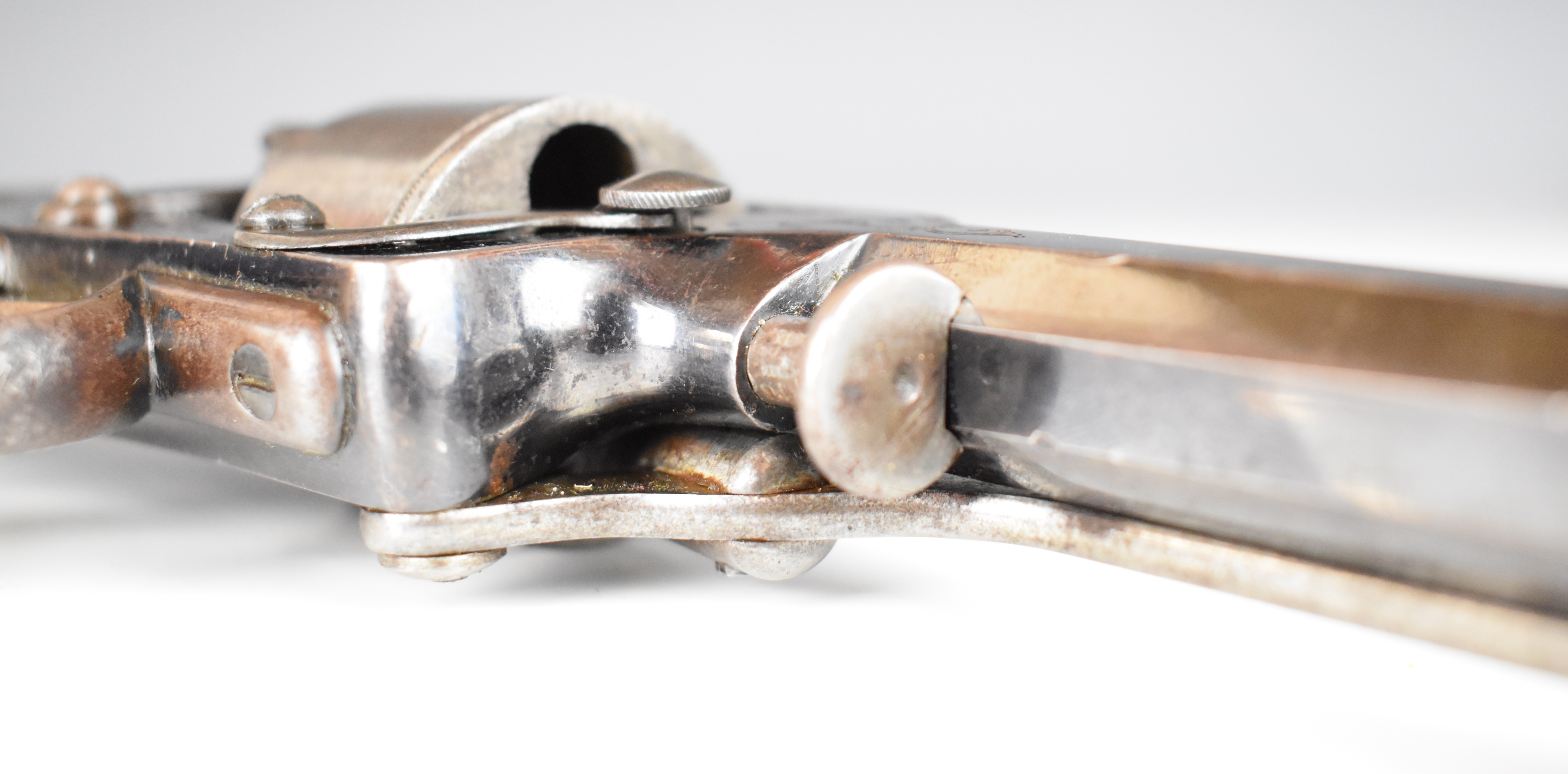 William Tranter's Patent 120 bore five-shot double-action revolver with engraved trigger guard, - Bild 28 aus 38