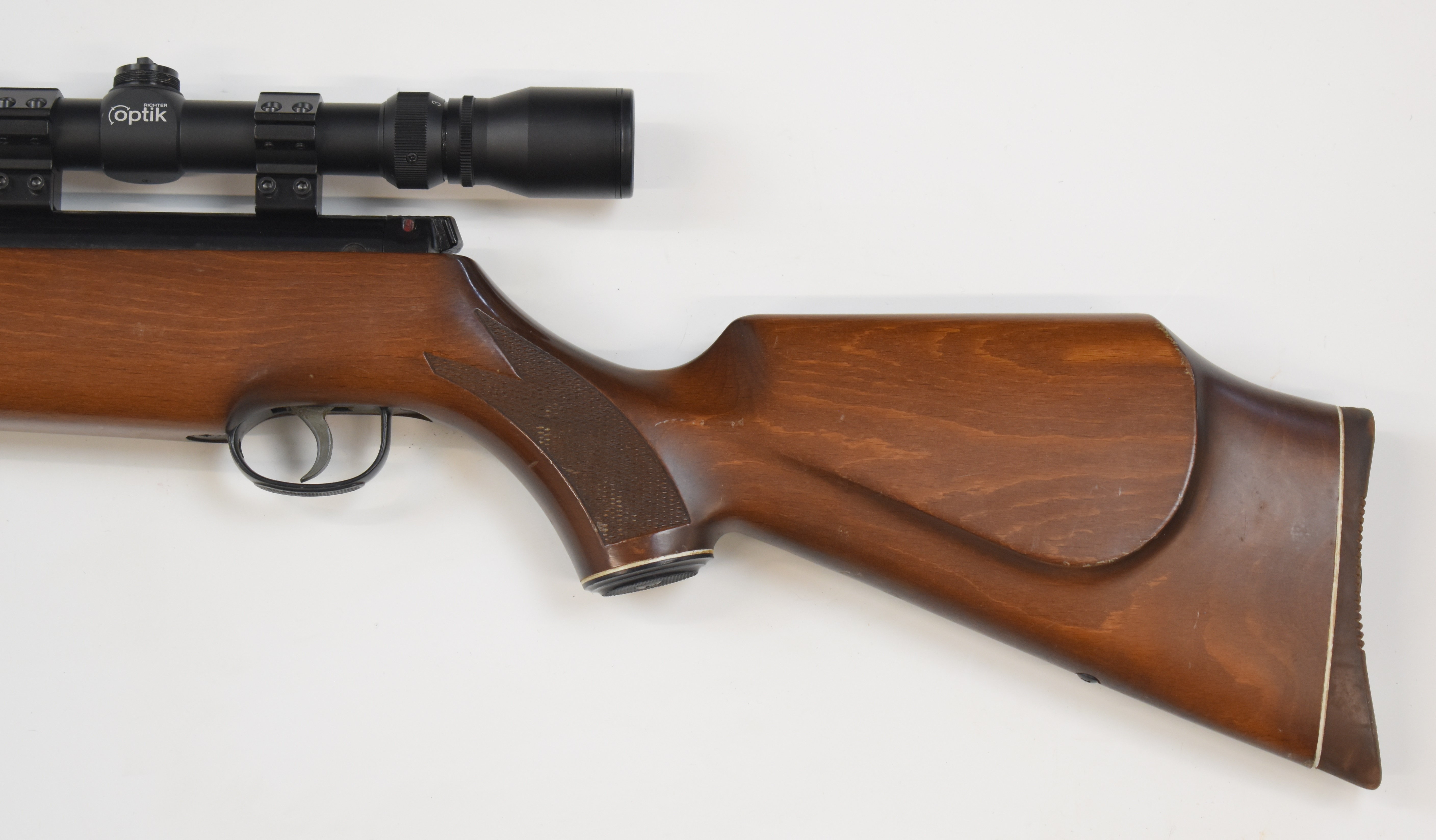Beeman Kodiak .25 FAC air rifle with chequered semi-pistol grip, raised cheek piece, adjustable - Image 7 of 10