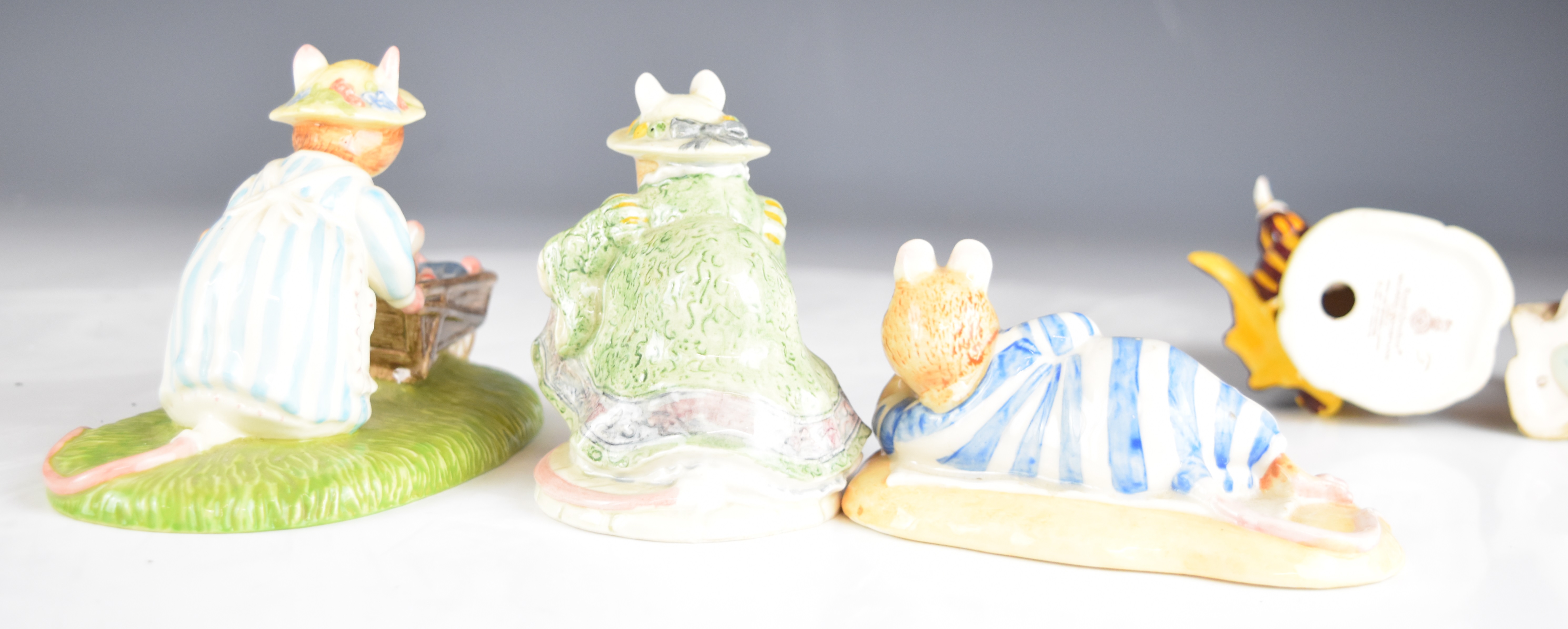 Royal Doulton and Royal Albert Brambly Hedge and Beatrix Potter figures comprising Primrose, Wilfred - Image 8 of 16