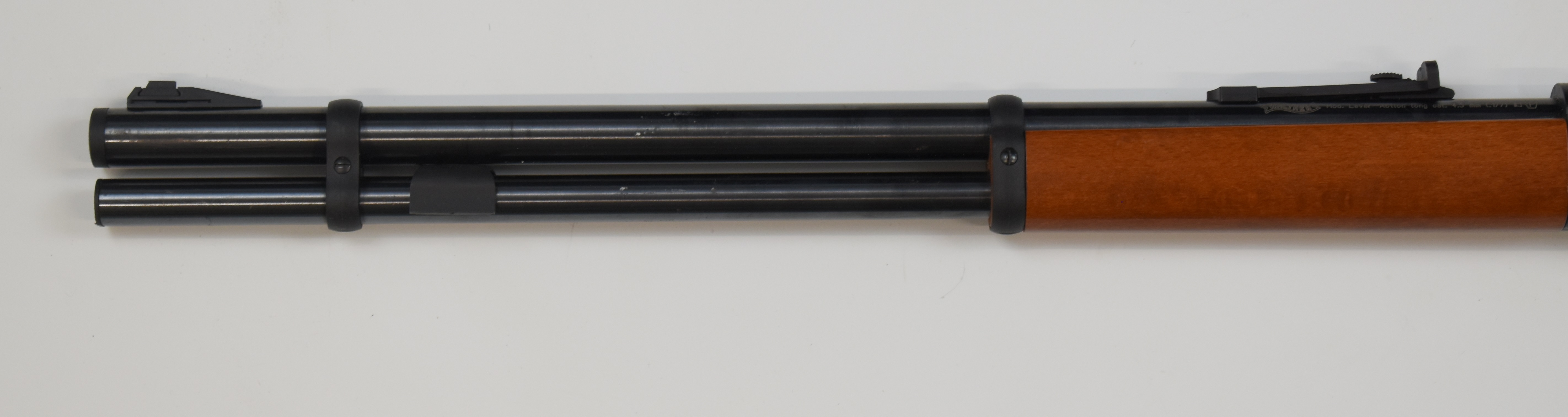 Walther Winchester style lever-action .177 CO2 carbine air rifle with two 8 shot magazines, - Image 9 of 11