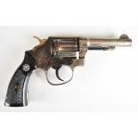 Kokusai Smith & Wesson .38 Special CTG style six shot double-action blank firing revolver with