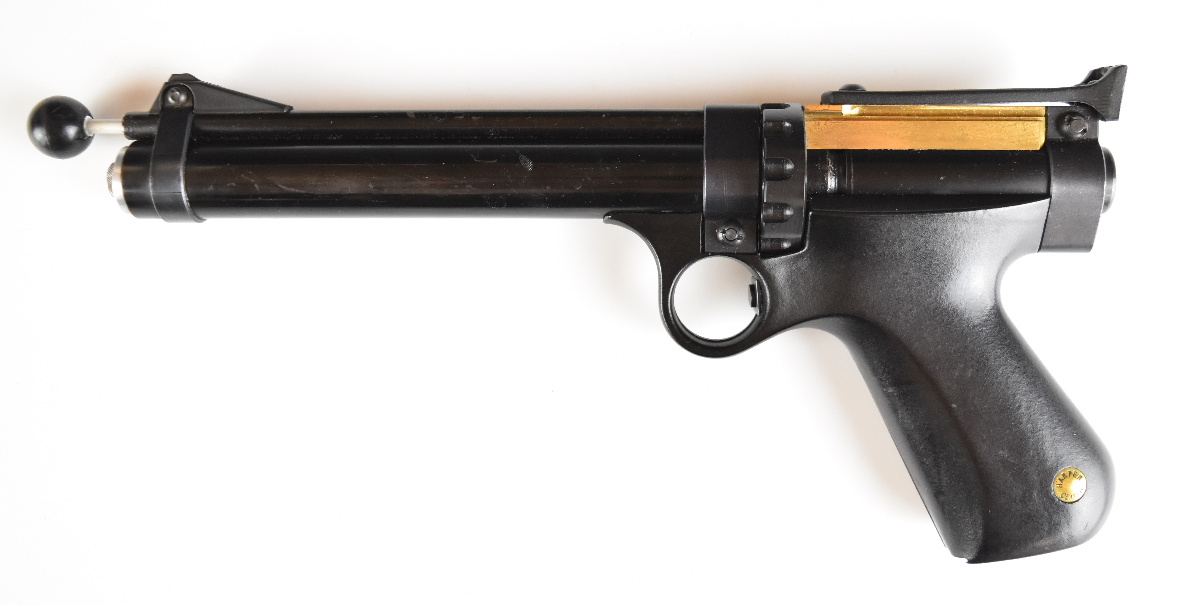 Harper Classic Wolf .177 PCP air rifle with 10-shot rotary magazine, brass plaque inset to the stock - Image 2 of 11