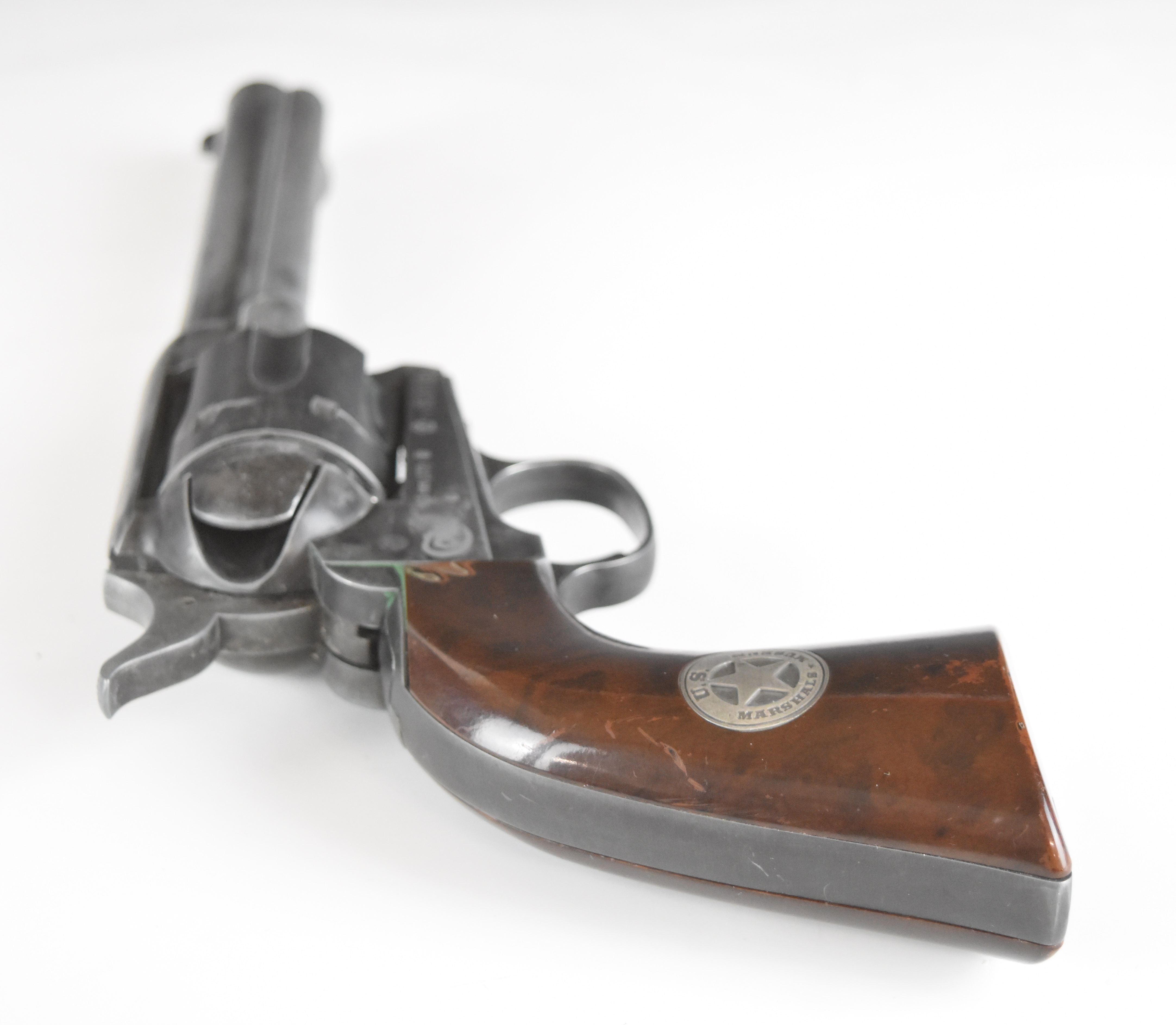 Umarex Colt Single Action Army .45 Peacemaker style .177 air pistol/ revolver with faux wooden - Image 4 of 16