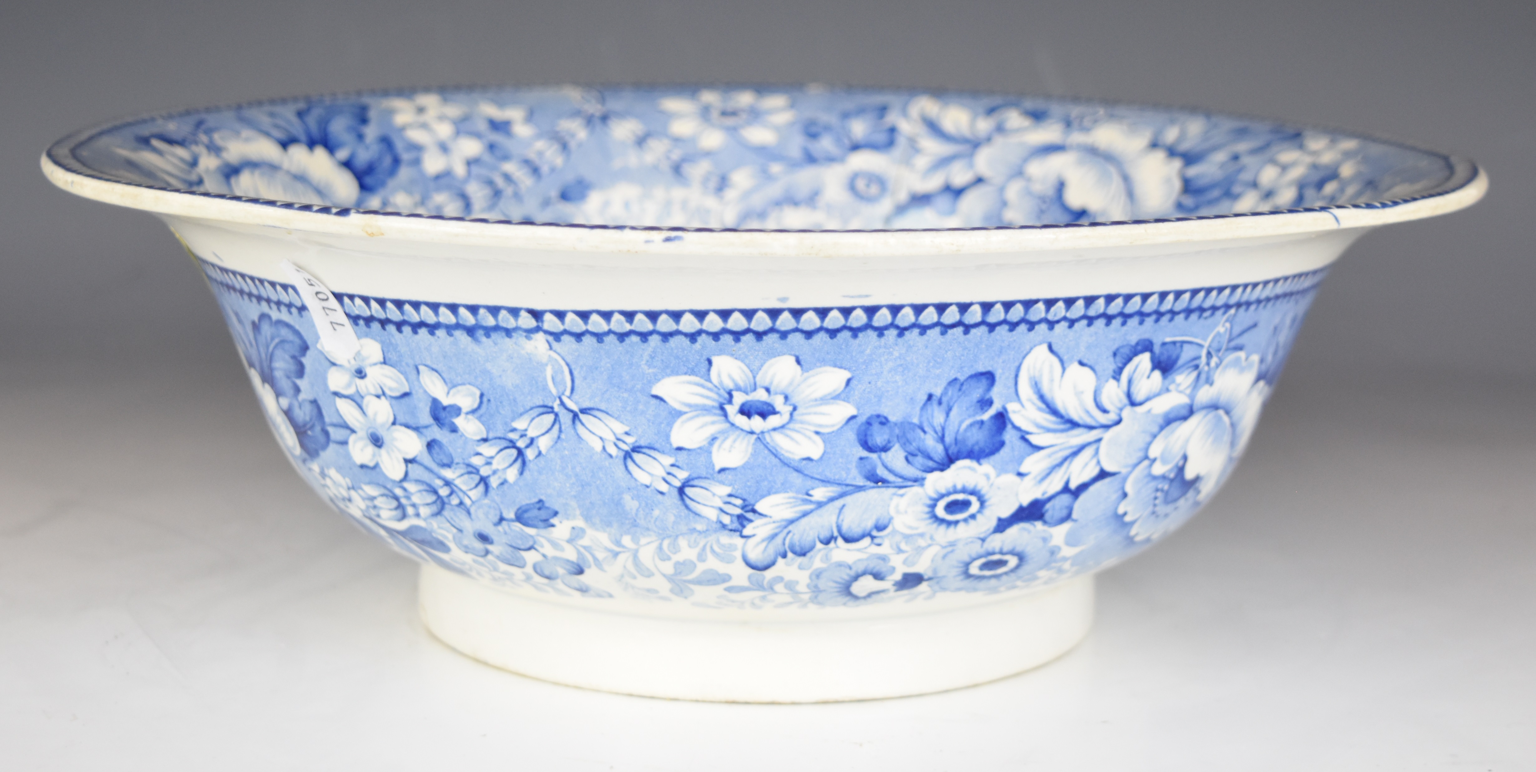 19thC blue and white transfer printed ware with named scenes of Bristol, Clifton and River Avon, - Image 8 of 10