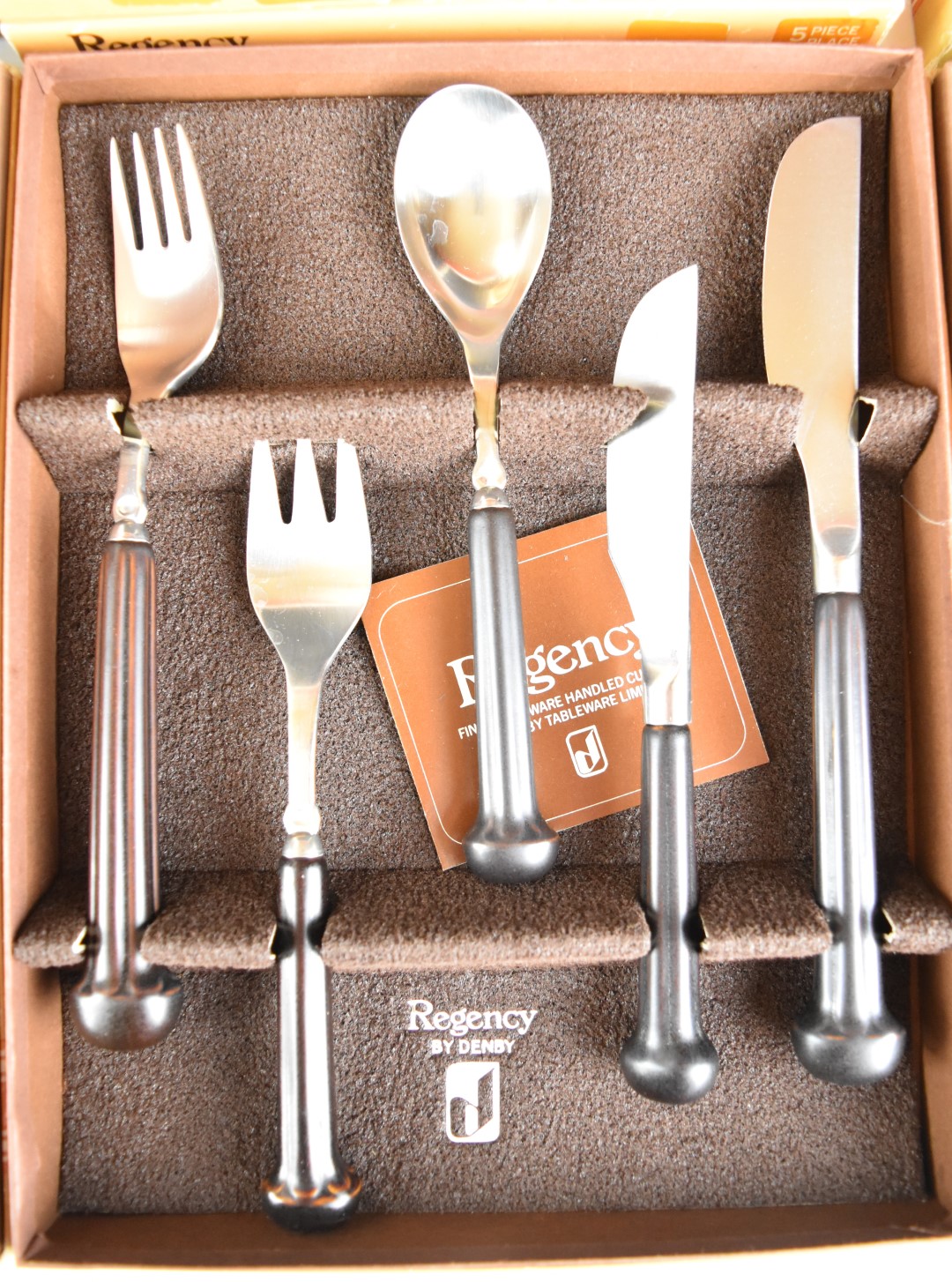 Seven place setting canteen of Denby Regency cutlery, all in original boxes - Image 2 of 4