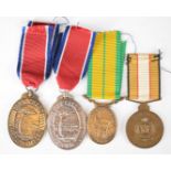 Four South Africa interest medals comprising Jack Hindon medal, two John Chard Medals and a