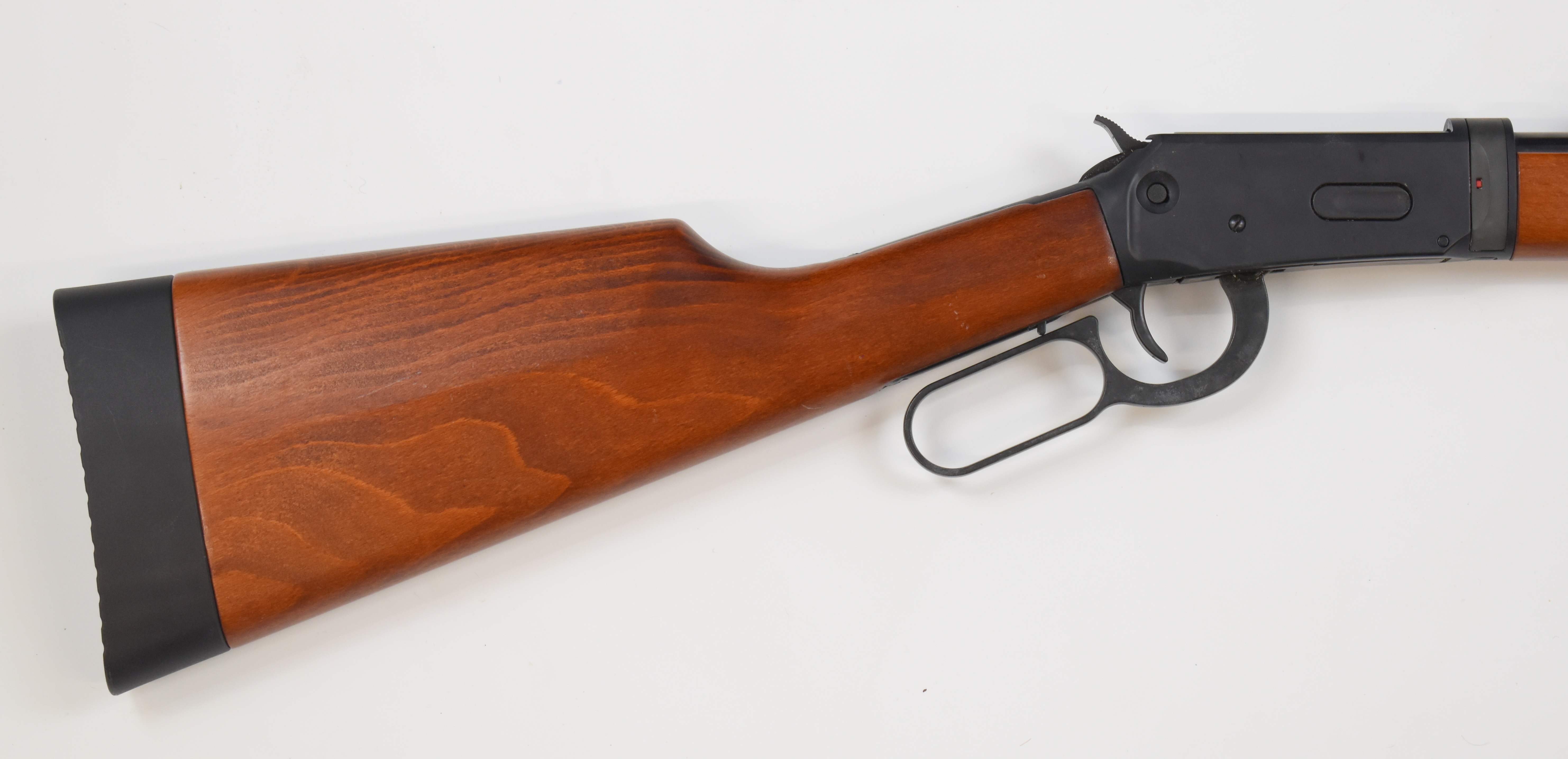 Walther Winchester style lever-action .177 CO2 carbine air rifle with two 8 shot magazines, - Image 3 of 11