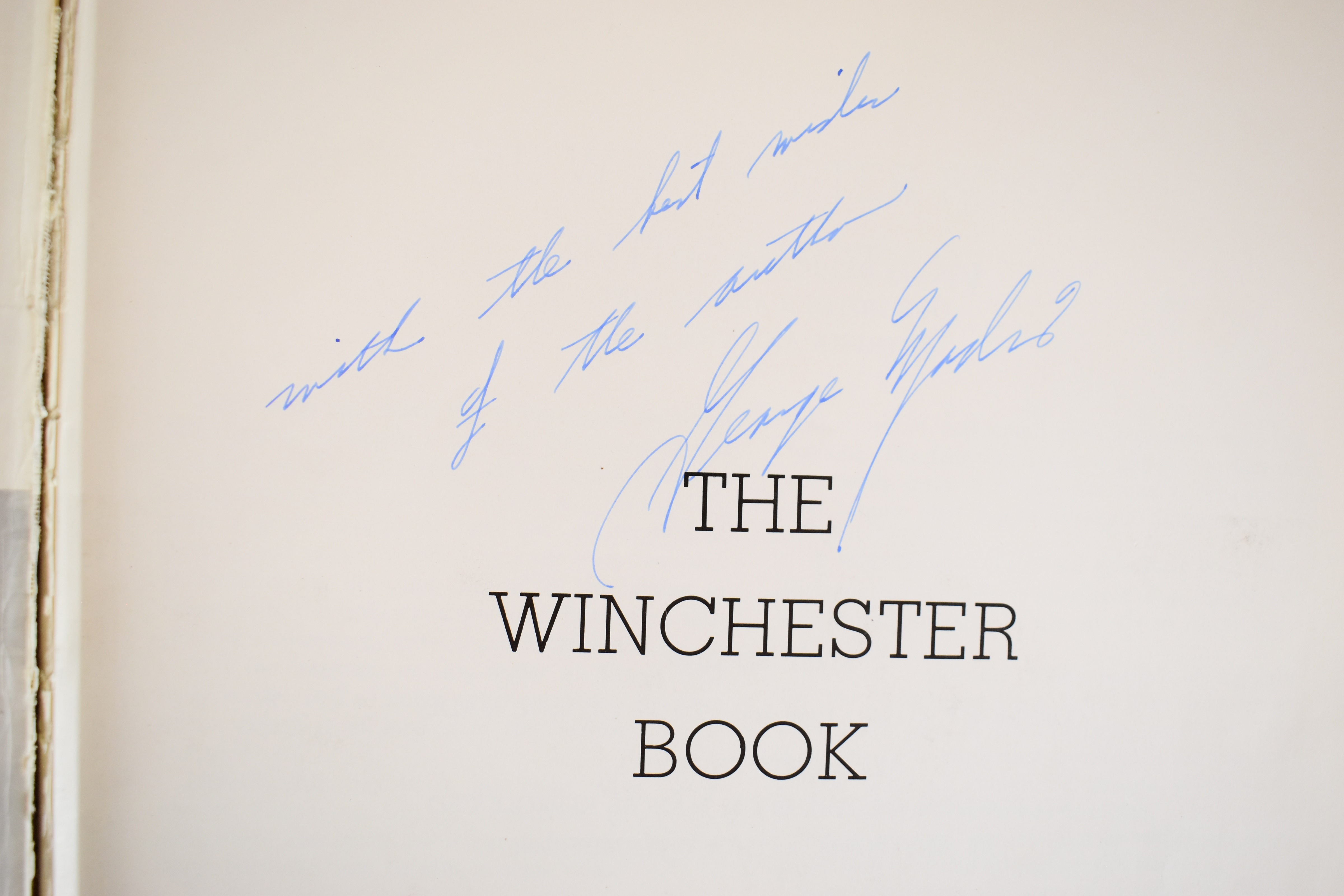 [Shooting] Two Winchester rifle books The Winchester Book by George Madis signed first edition and - Image 6 of 6