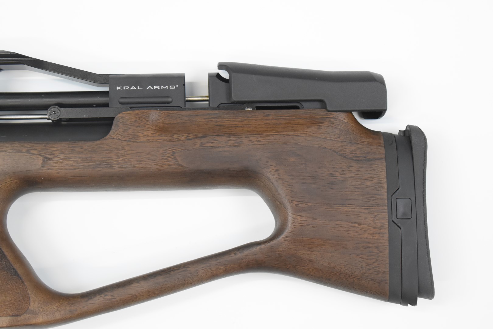 Kral Puncher Empire XS .177 PCP carbine air rifle with textured pistol grip, two 14-shot magazines - Image 7 of 9