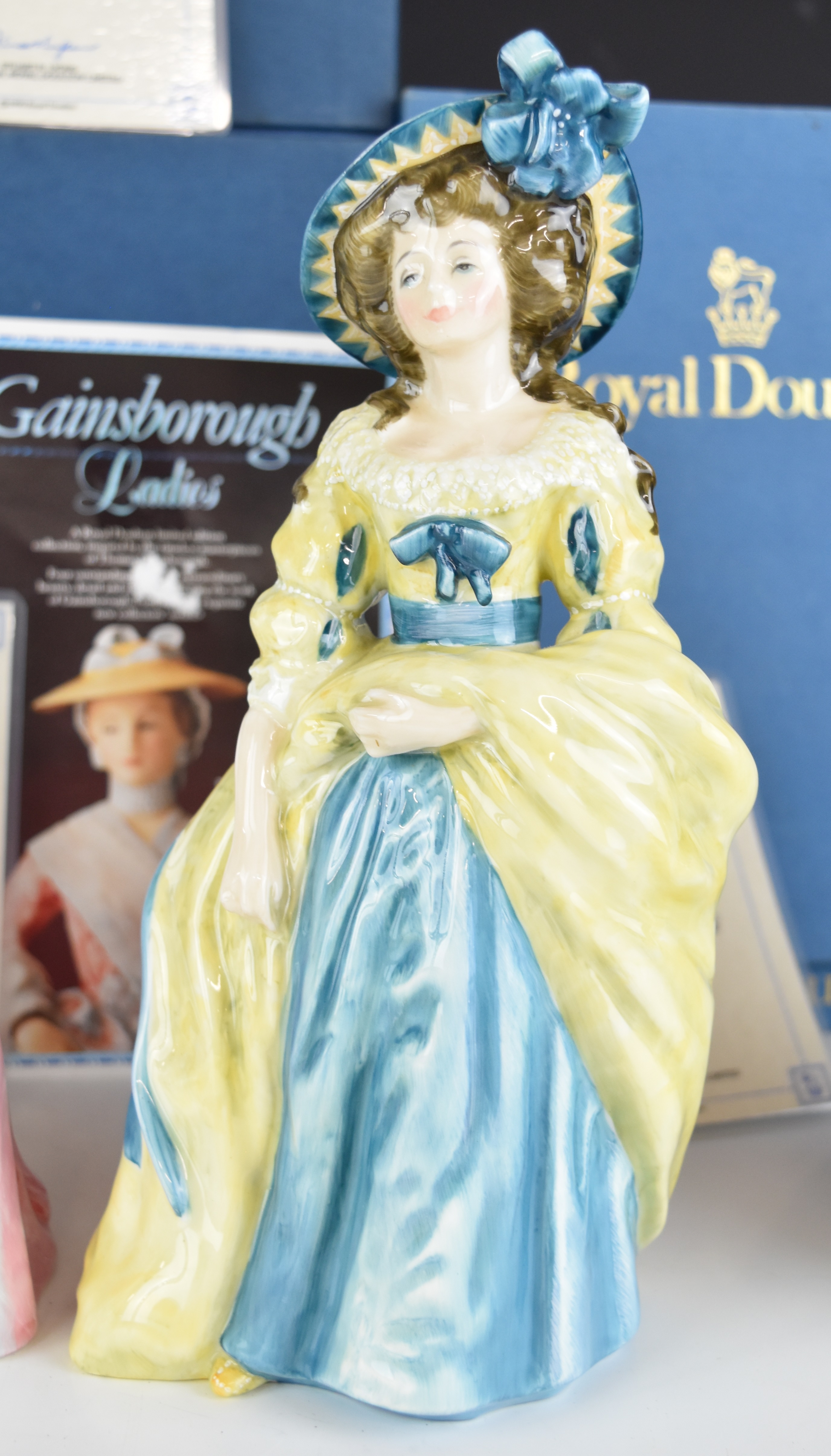Four Royal Doulton limited edition figures from the Gainsborough Ladies series comprising Sophia - Image 10 of 14