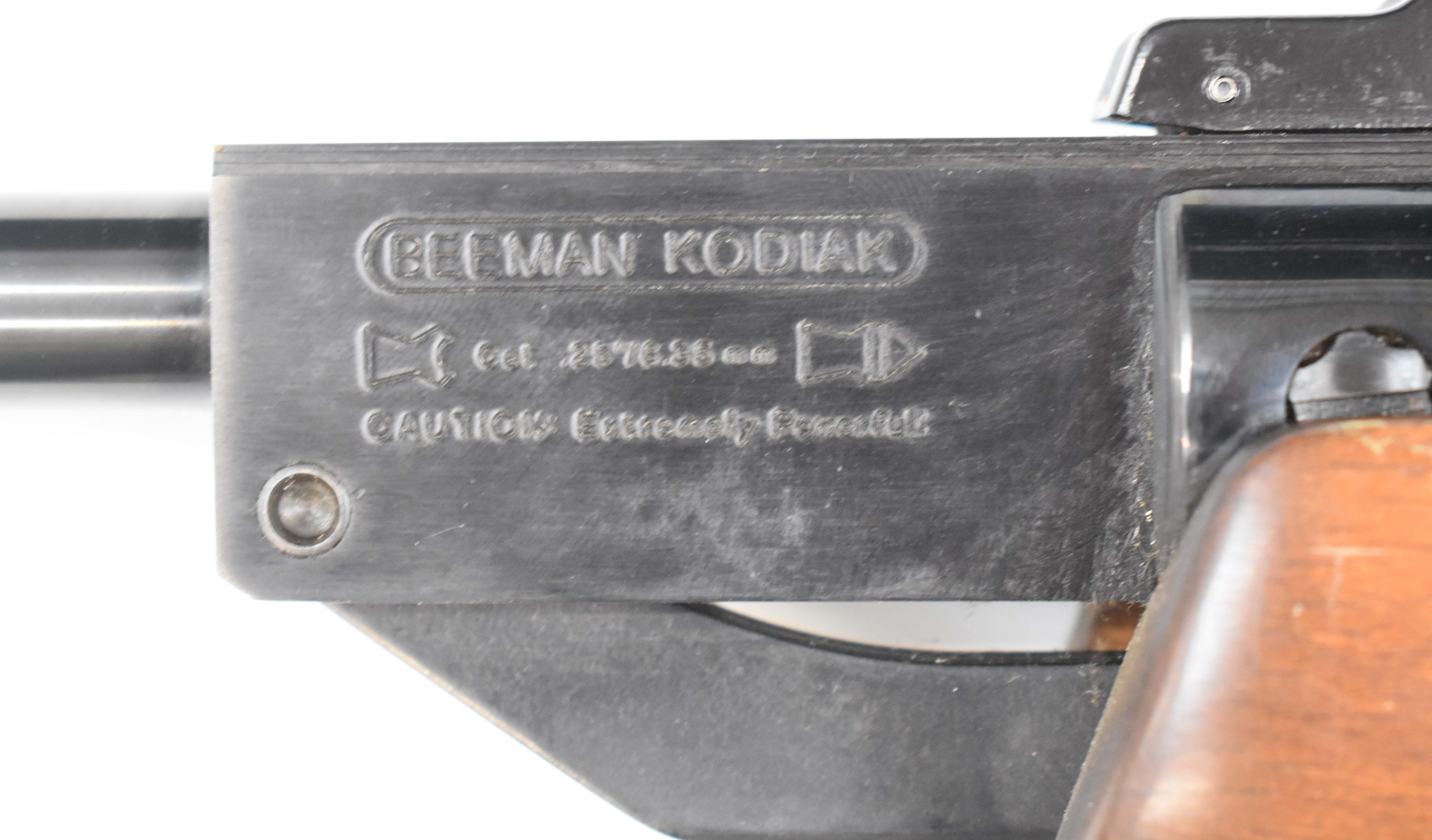 Beeman Kodiak .25 FAC air rifle with chequered semi-pistol grip, raised cheek piece, adjustable - Image 10 of 10