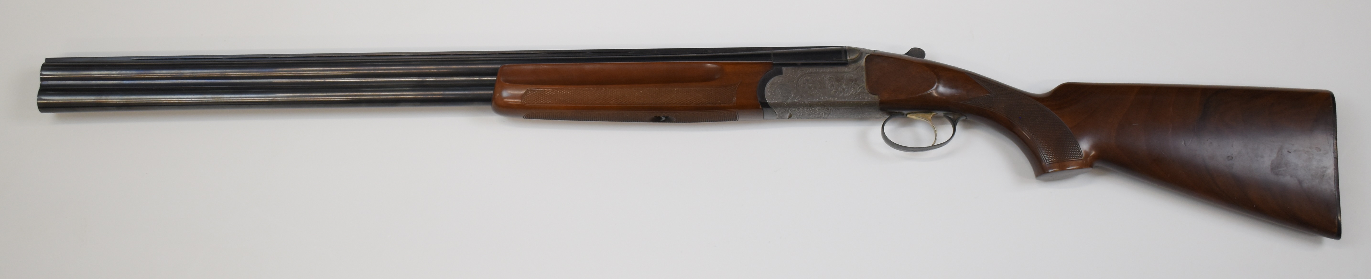 Sabatti 12 bore over under ejector shotgun with engraved lock, underside, top plate, trigger guard - Image 7 of 10