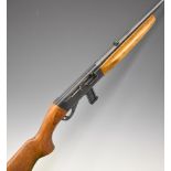 Anschutz Model 520 .22 semi-automatic rifle with extended magazine, chequered semi-pistol grip,