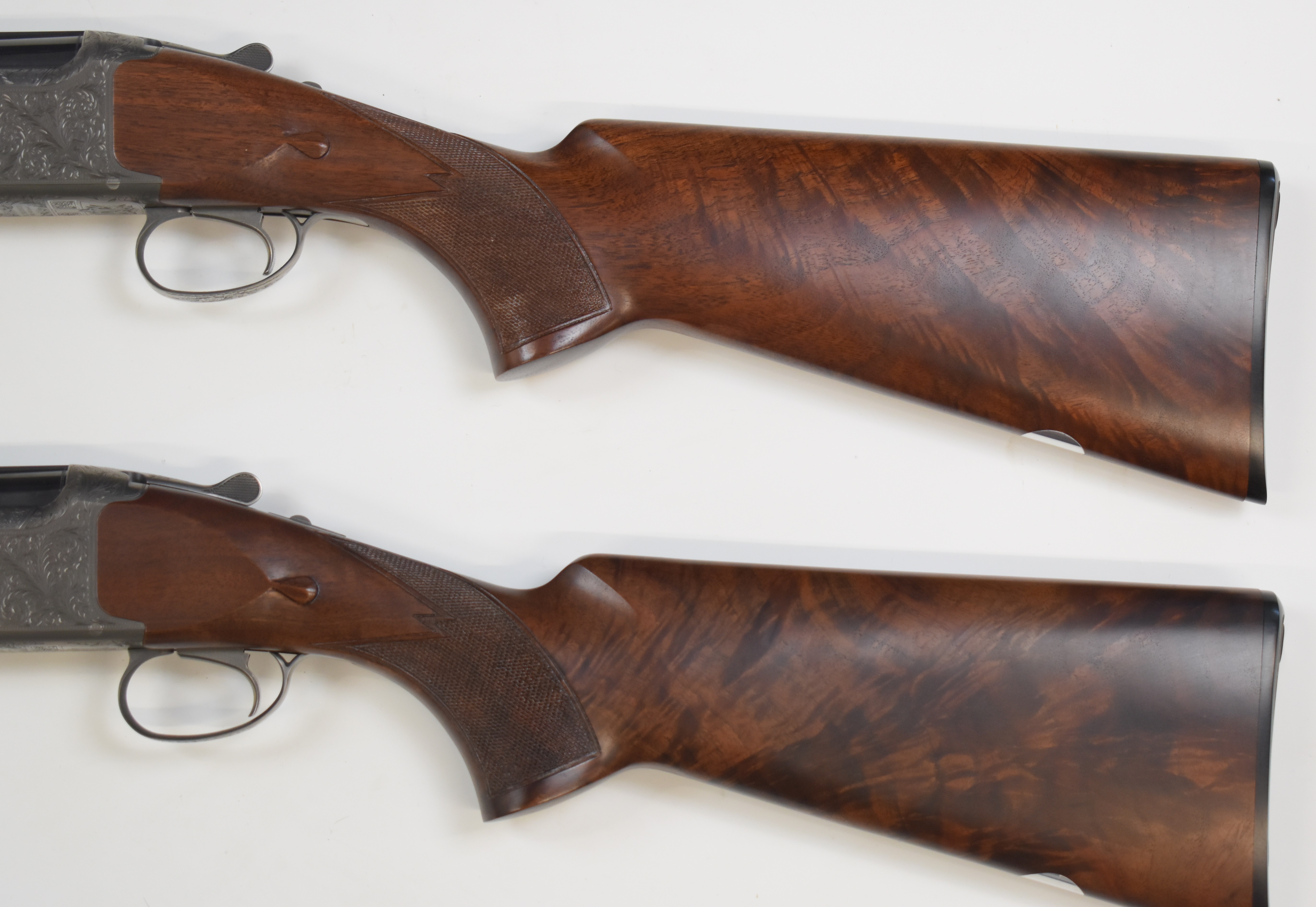 A pair of Miroku MK-60 Sport Universal SPG5 12 bore over and under ejector shotguns, each with - Image 11 of 32