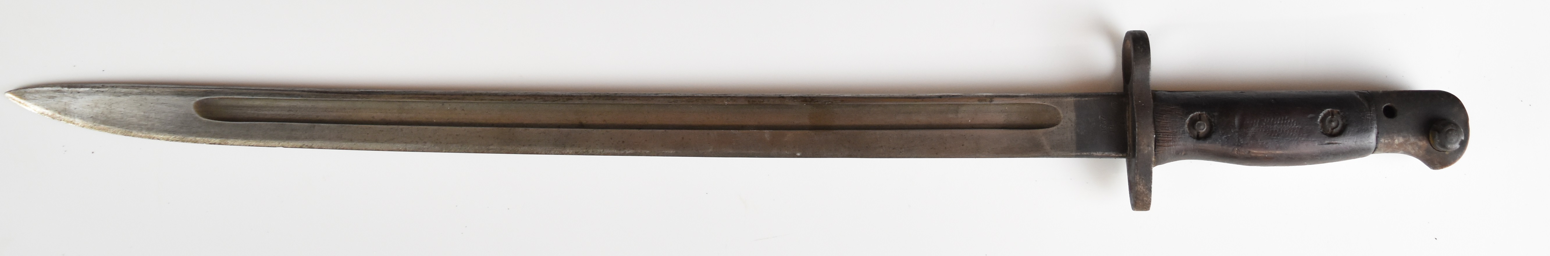 British WW1 1907 pattern bayonet by Sanderson dated 1919, with good stamps to ricasso and WG ( - Image 2 of 11